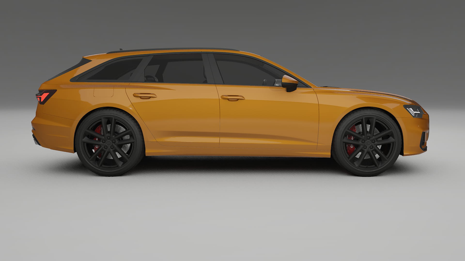 Audi S6 Avant prefacelift pre LCI C8 TPU Lackskyddsfilm | DAISY Färgskiftande PPF – Komplett Förskuret Kit