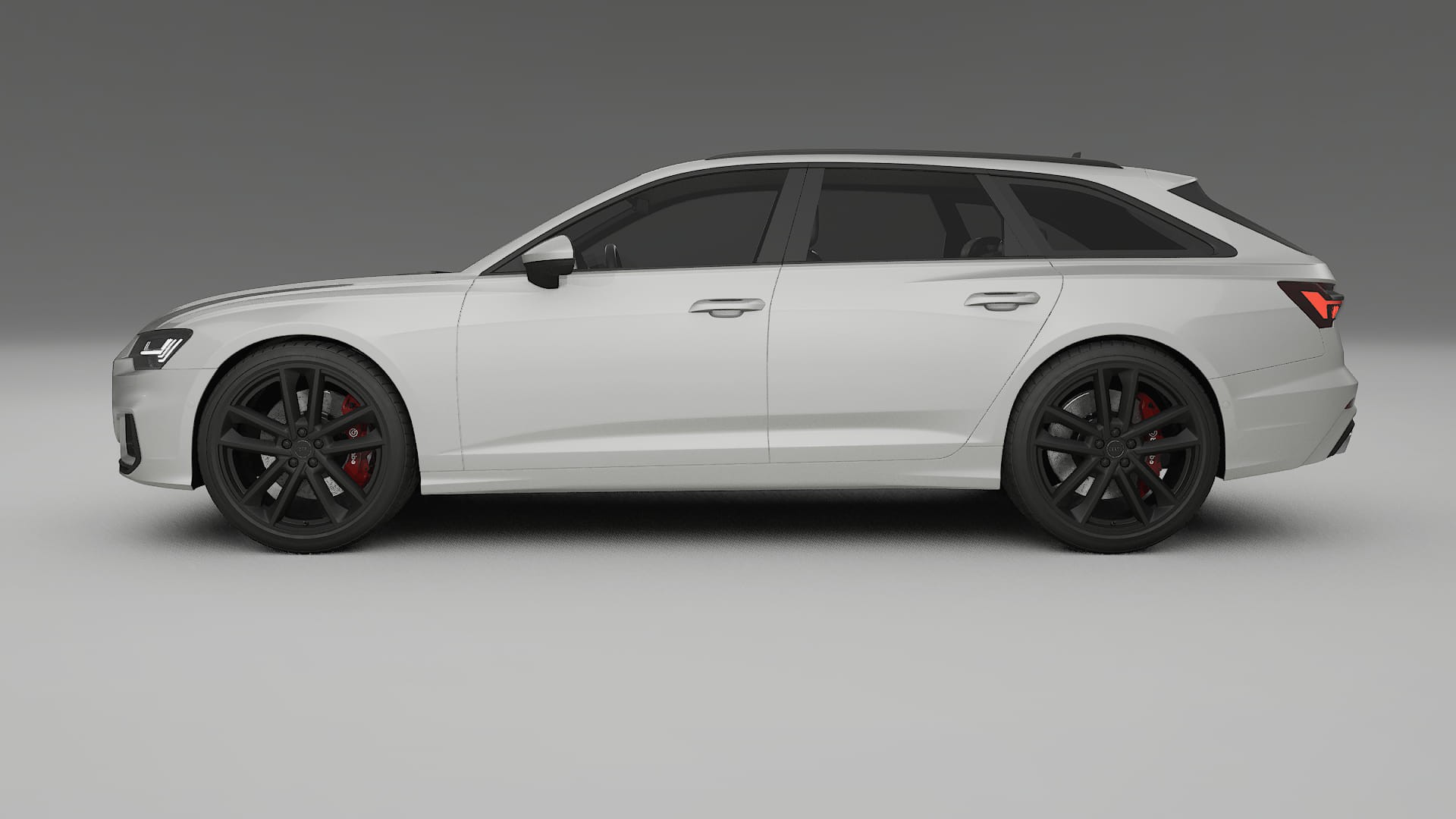 Audi S6 Avant prefacelift pre LCI C8 TPU Lackskyddsfilm | PEARL Färgskiftande PPF – Komplett Förskuret Kit