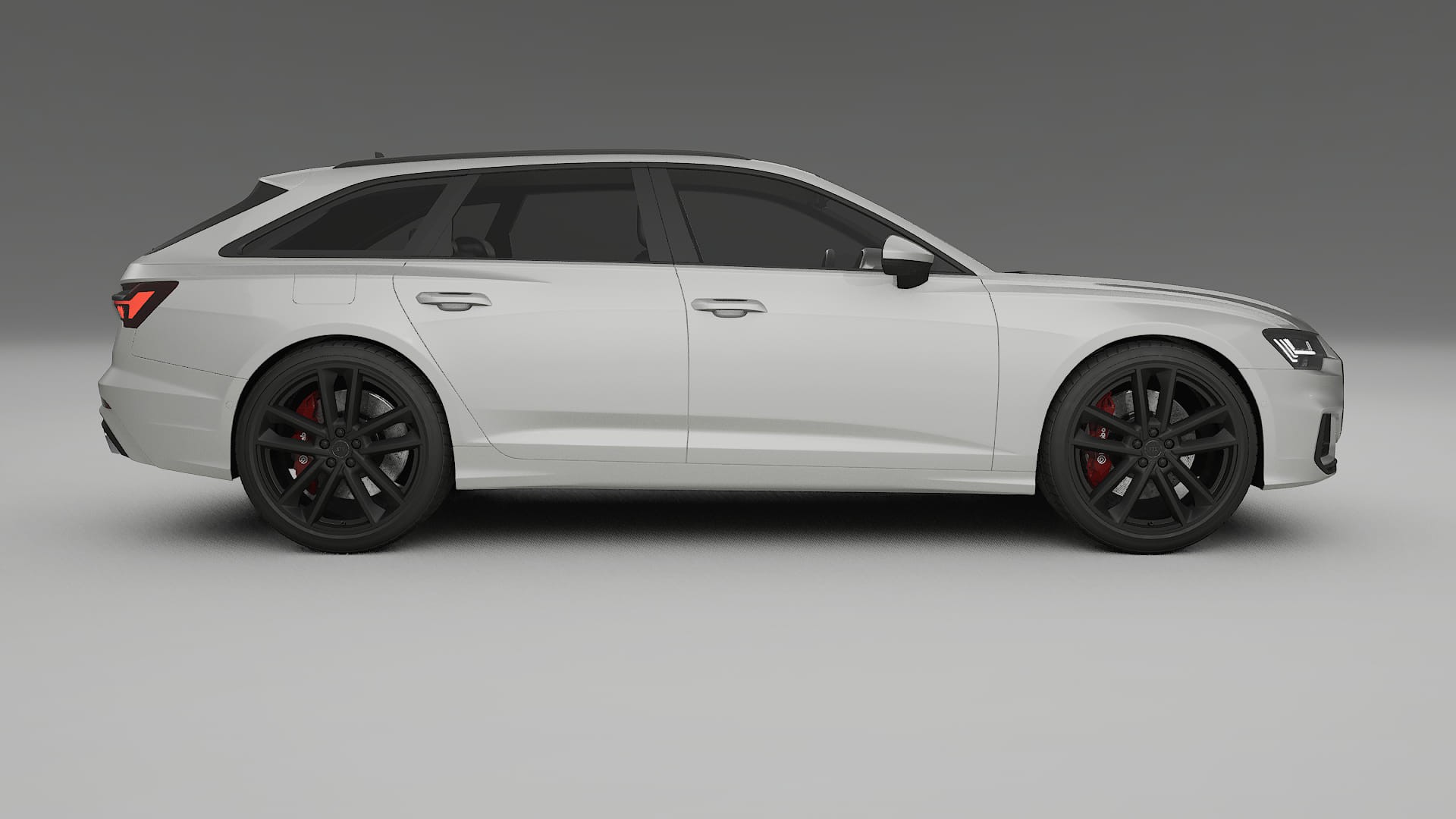 Audi S6 Avant prefacelift pre LCI C8 TPU Lackskyddsfilm | PEARL Färgskiftande PPF – Komplett Förskuret Kit