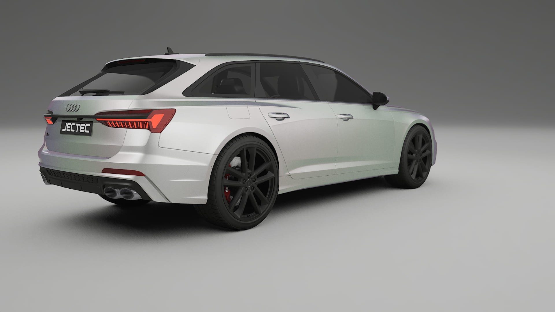 Audi S6 Avant prefacelift pre LCI C8 TPU Lackskyddsfilm | NEBULA Färgskiftande PPF – Komplett Förskuret Kit