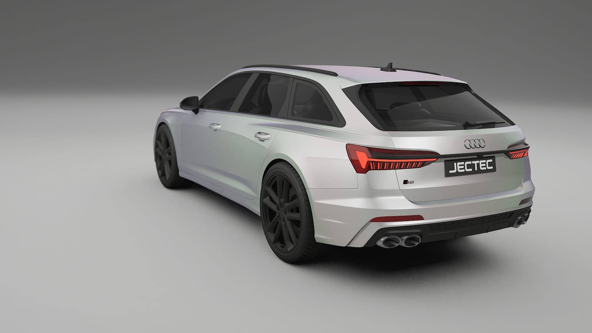 Audi S6 Avant prefacelift pre LCI C8 TPU Lackskyddsfilm | NEBULA Färgskiftande PPF – Komplett Förskuret Kit