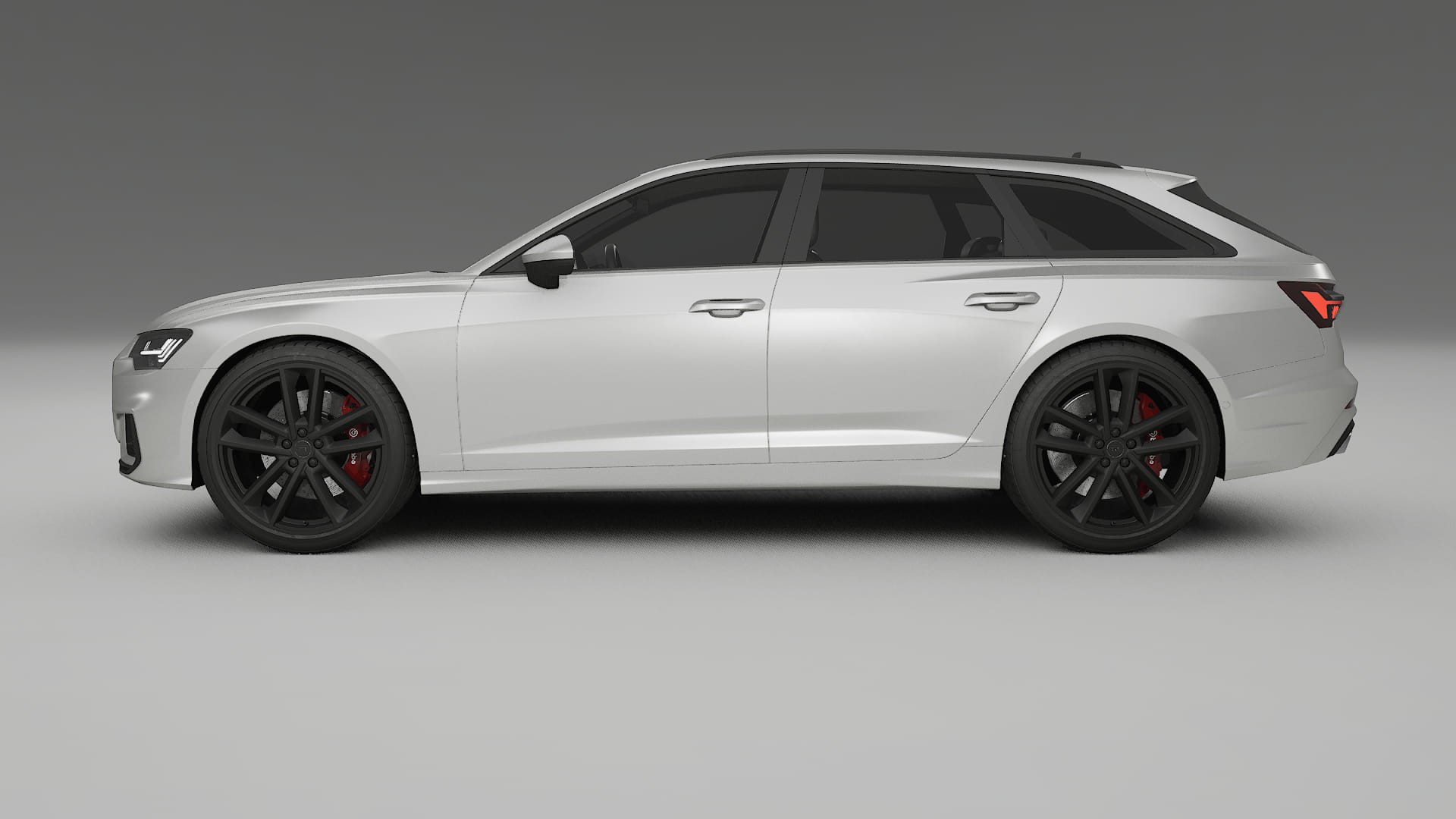 Audi S6 Avant prefacelift pre LCI C8 TPU Lackskyddsfilm | OPAL Färgskiftande PPF – Komplett Förskuret Kit