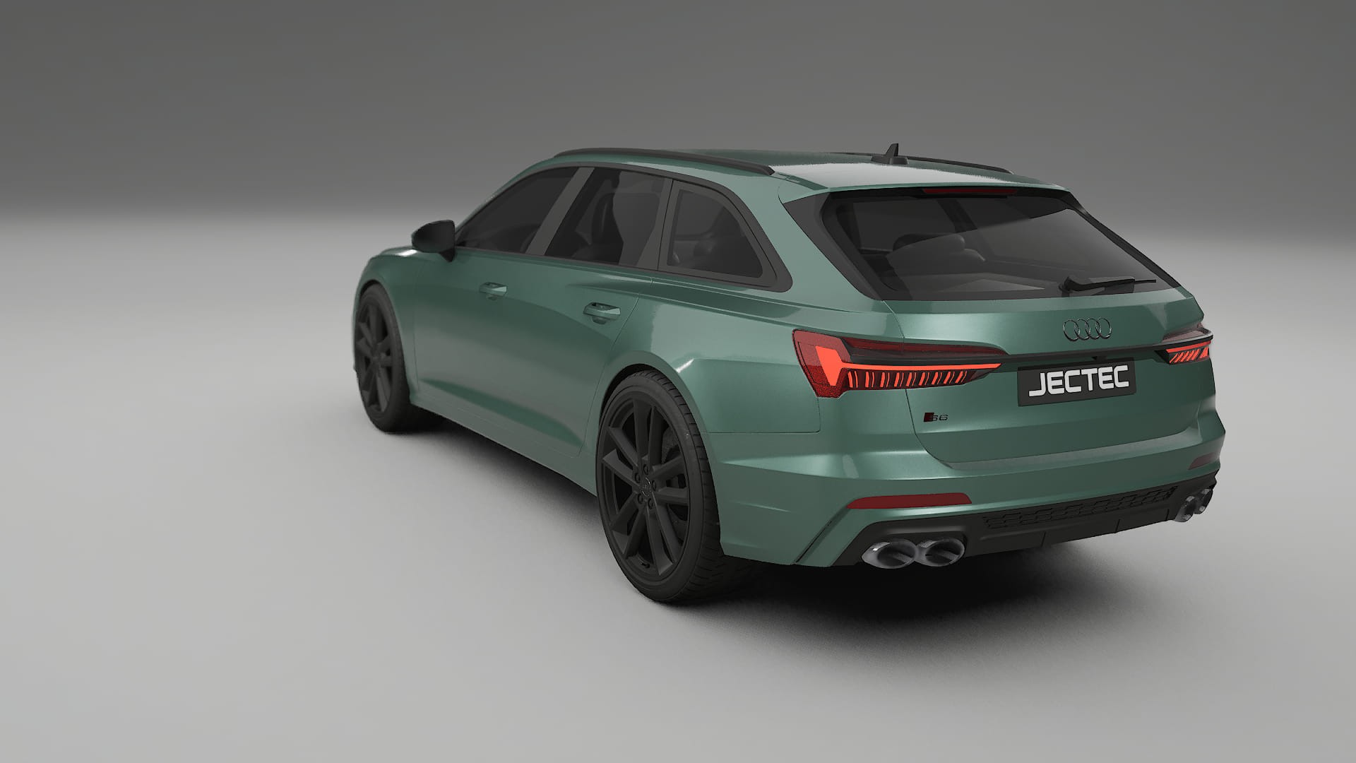 Audi S6 Avant prefacelift pre LCI C8 TPU Lackskyddsfilm | EVERGREEN Färgskiftande PPF – Komplett Förskuret Kit