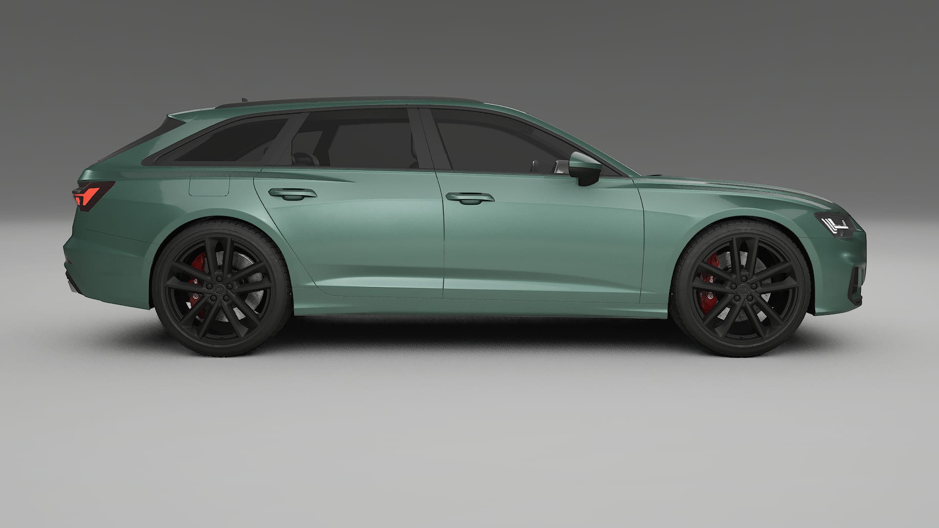 Audi S6 Avant prefacelift pre LCI C8 TPU Lackskyddsfilm | EVERGREEN Färgskiftande PPF – Komplett Förskuret Kit