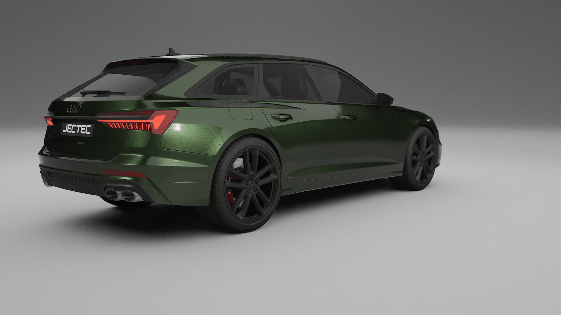 Audi S6 Avant prefacelift pre LCI C8 TPU Lackskyddsfilm | LAGOON Färgskiftande PPF – Komplett Förskuret Kit