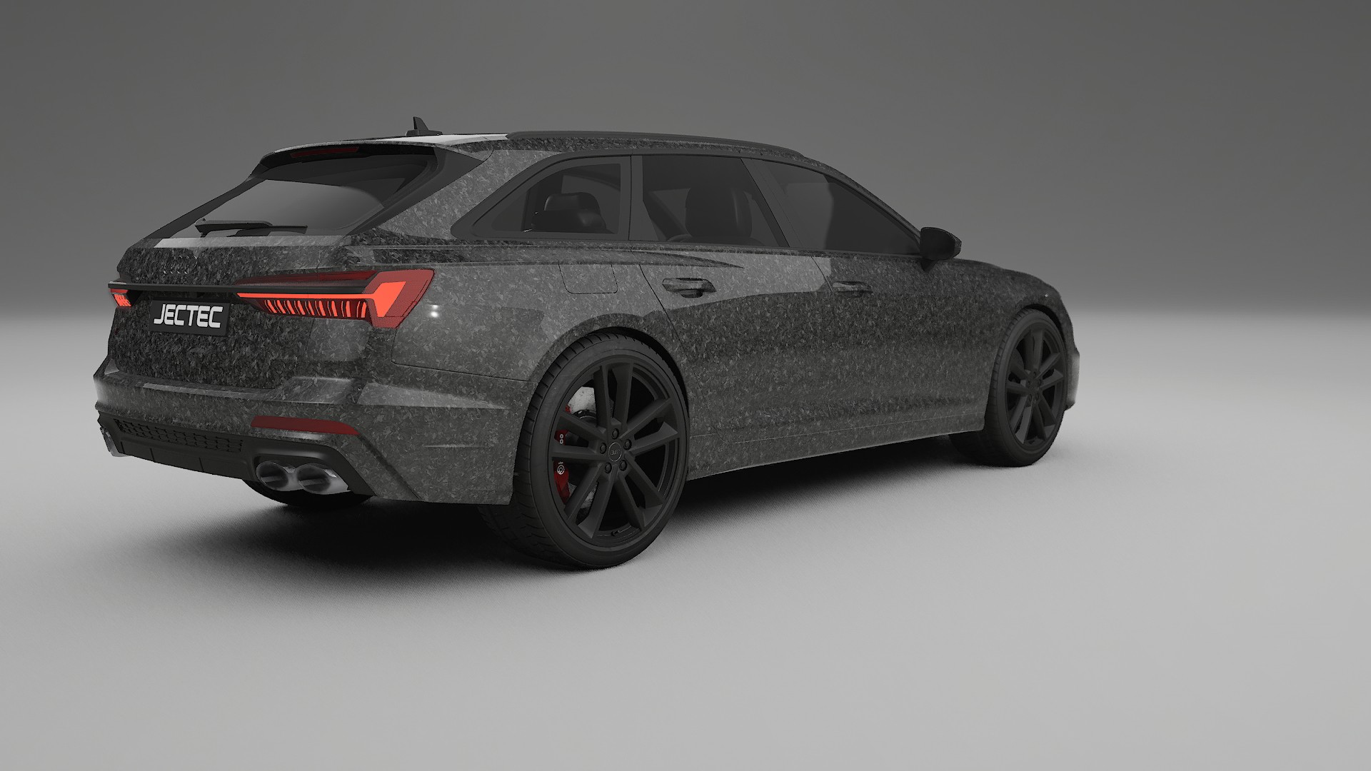 Audi S6 Avant prefacelift pre LCI C8 TPU Lackskyddsfilm | FORGED S Färgskiftande PPF – Komplett Förskuret Kit