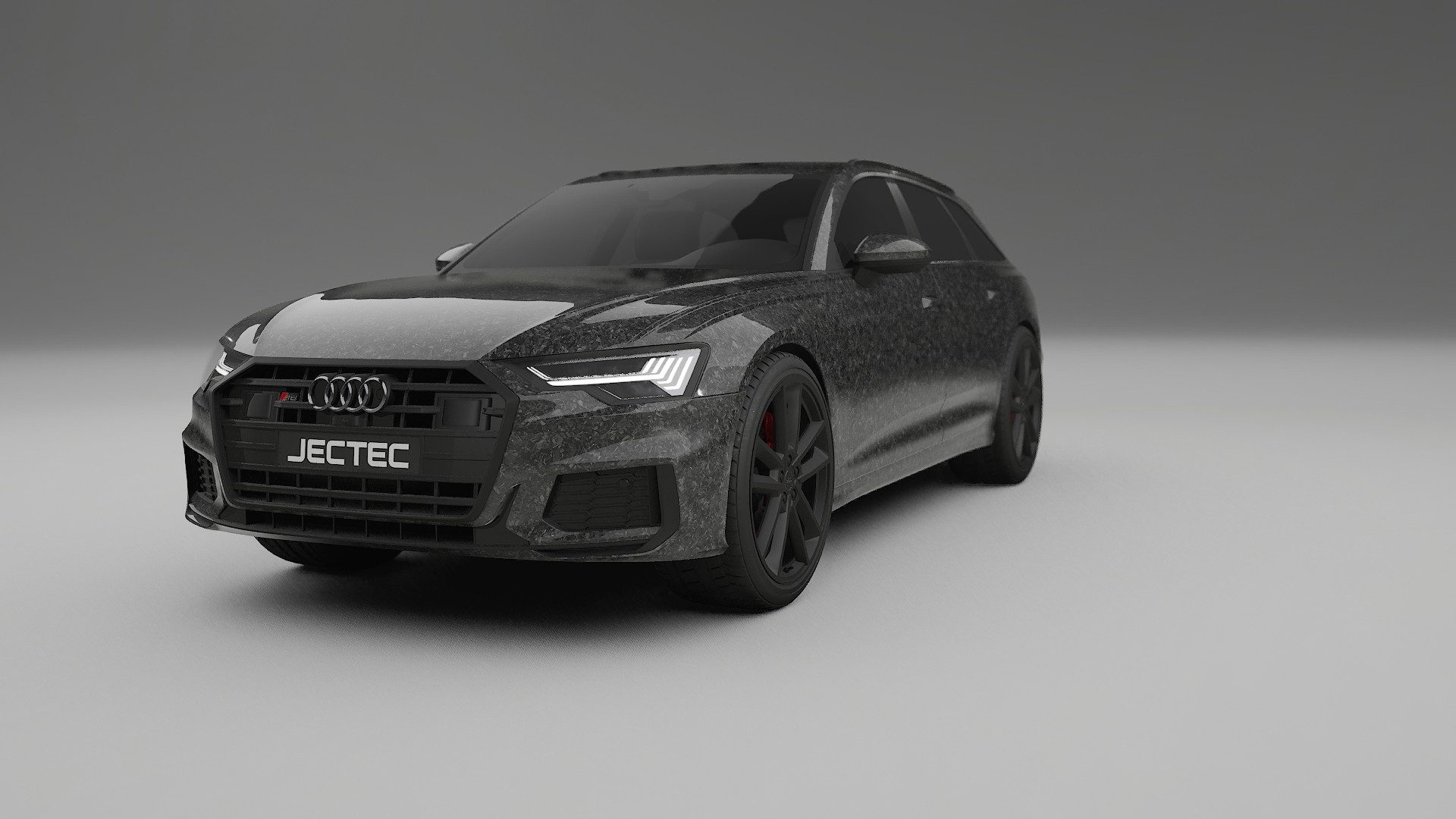 Audi S6 Avant prefacelift pre LCI C8 TPU Lackskyddsfilm | FORGED S Färgskiftande PPF – Komplett Förskuret Kit