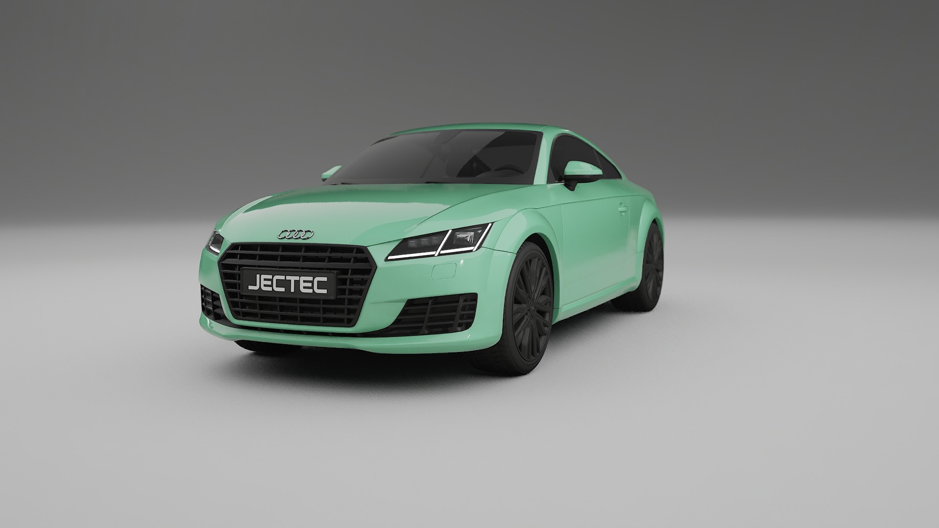 Audi TT Coupe 8S prefacelift pre LCI TPU Lackskyddsfilm | DUSTY Färgskiftande PPF – Komplett Förskuret Kit