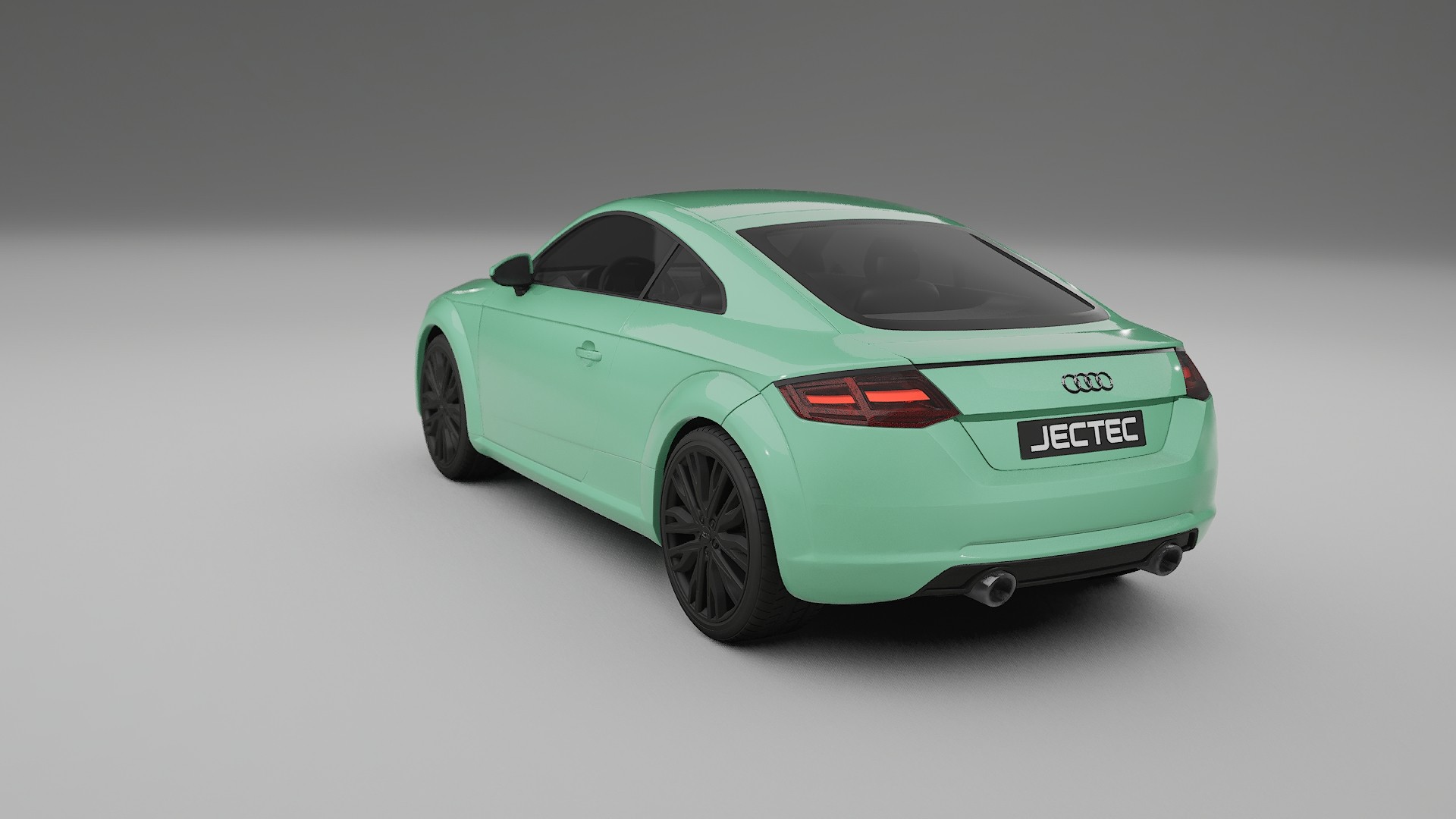Audi TT Coupe 8S prefacelift pre LCI TPU Lackskyddsfilm | DUSTY Färgskiftande PPF – Komplett Förskuret Kit