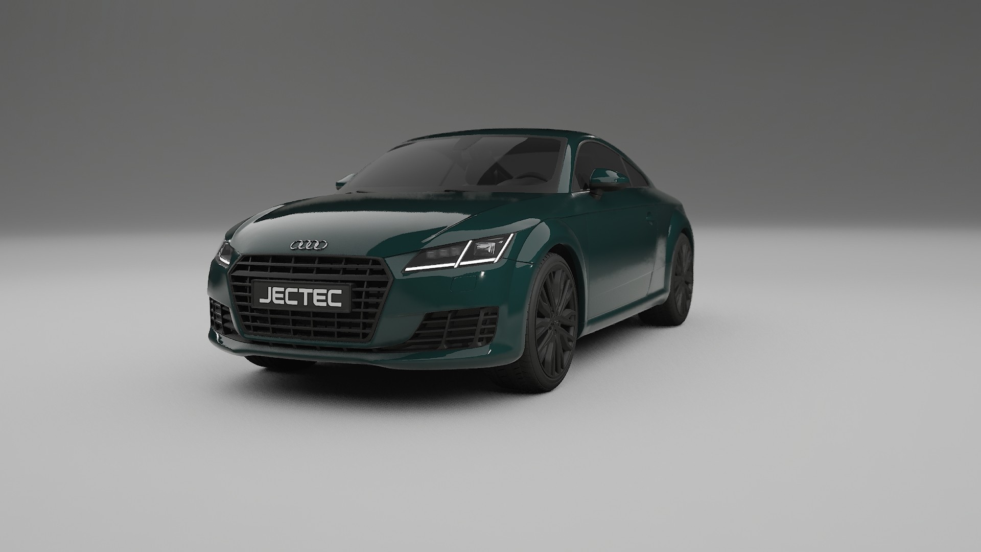 Audi TT Coupe 8S prefacelift pre LCI TPU Lackskyddsfilm | INFERNO Färgskiftande PPF – Komplett Förskuret Kit