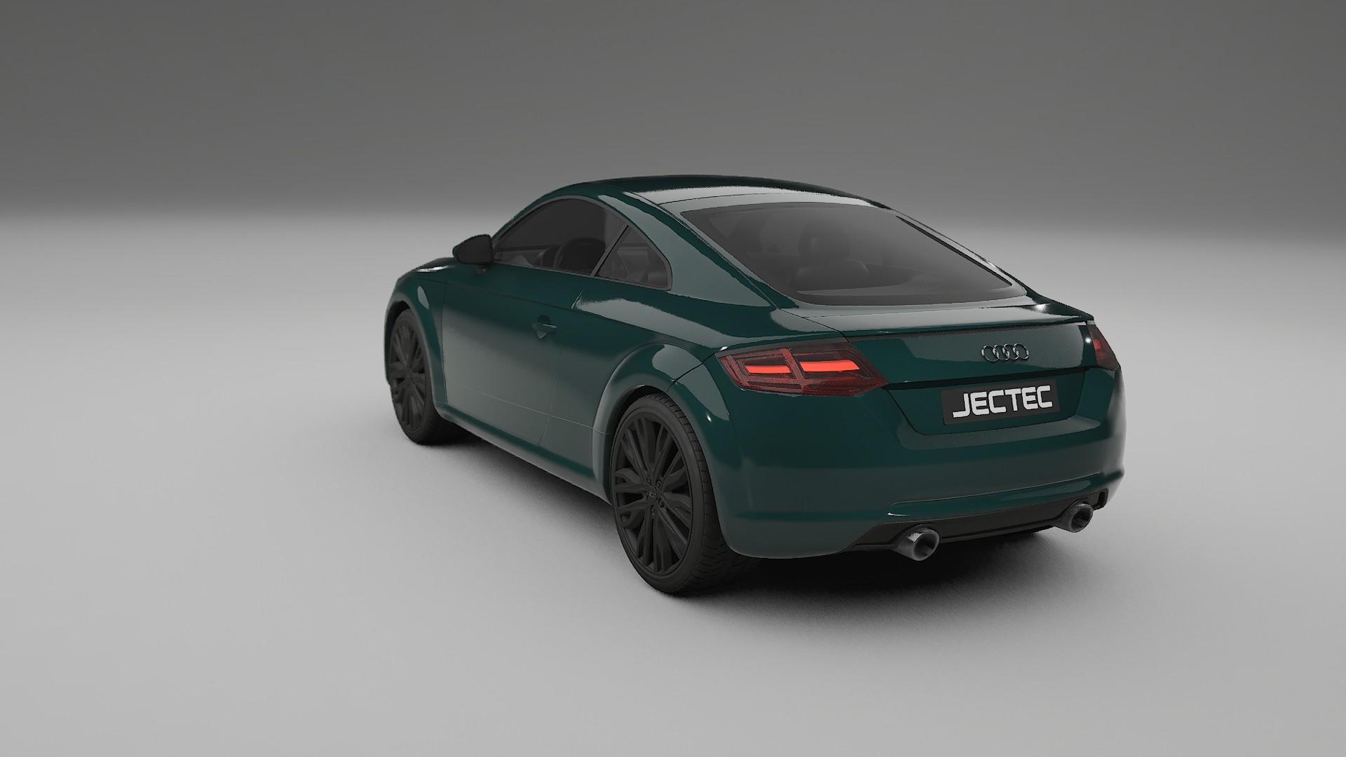 Audi TT Coupe 8S prefacelift pre LCI TPU Lackskyddsfilm | INFERNO Färgskiftande PPF – Komplett Förskuret Kit