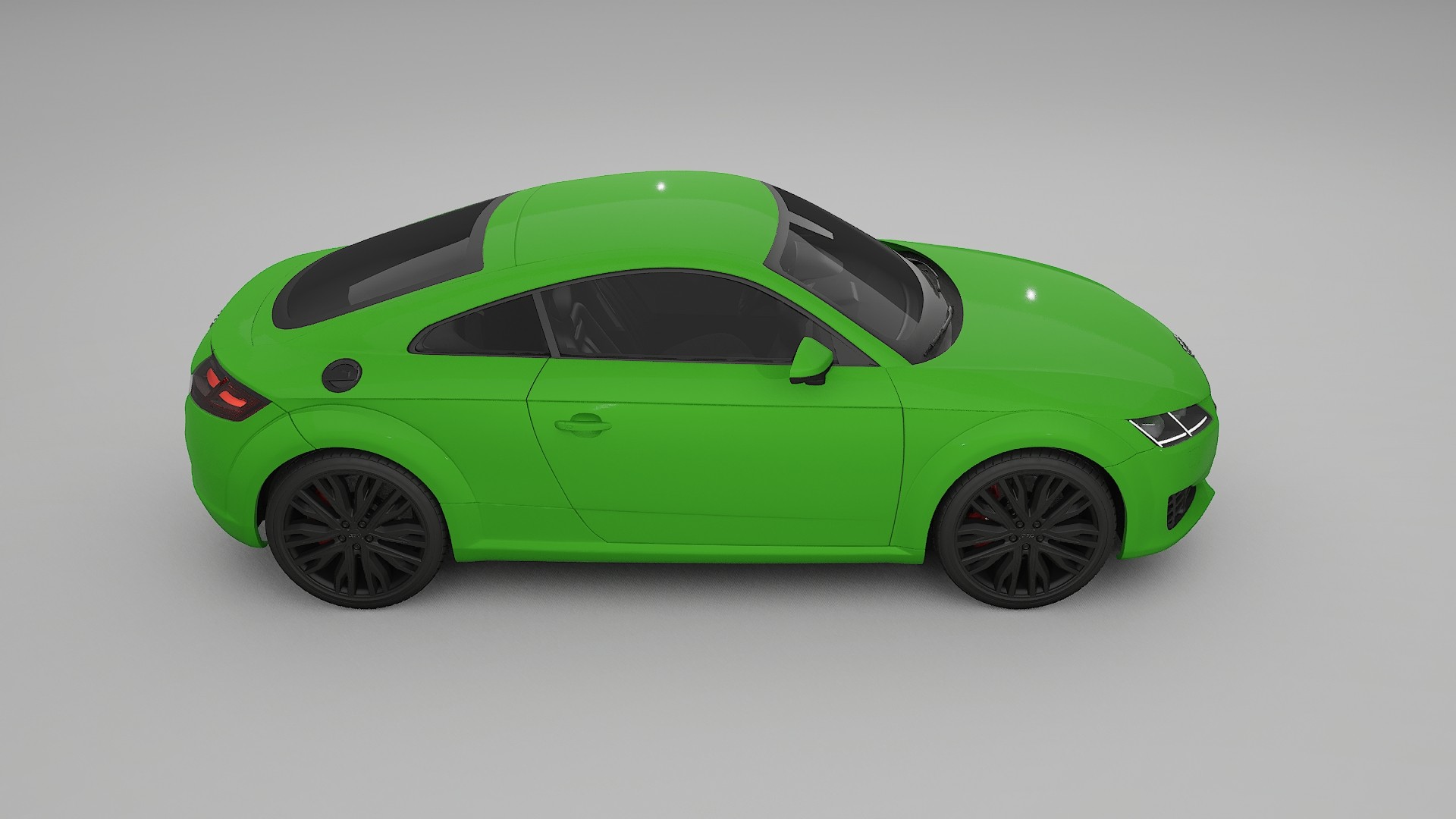 Audi TT Coupe 8S prefacelift pre LCI TPU Lackskyddsfilm | VENOM Färgskiftande PPF – Komplett Förskuret Kit