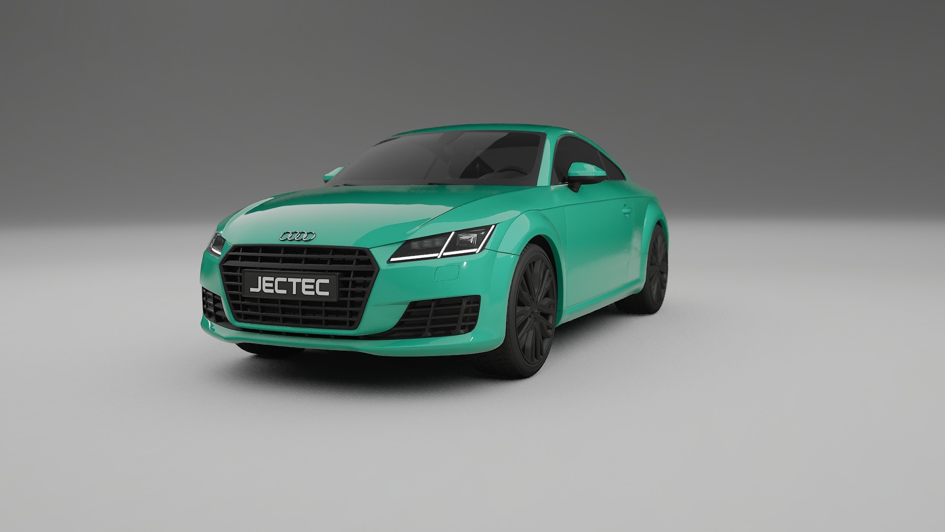 Audi TT Coupe 8S prefacelift pre LCI TPU Lackskyddsfilm | JEWEL Färgskiftande PPF – Komplett Förskuret Kit