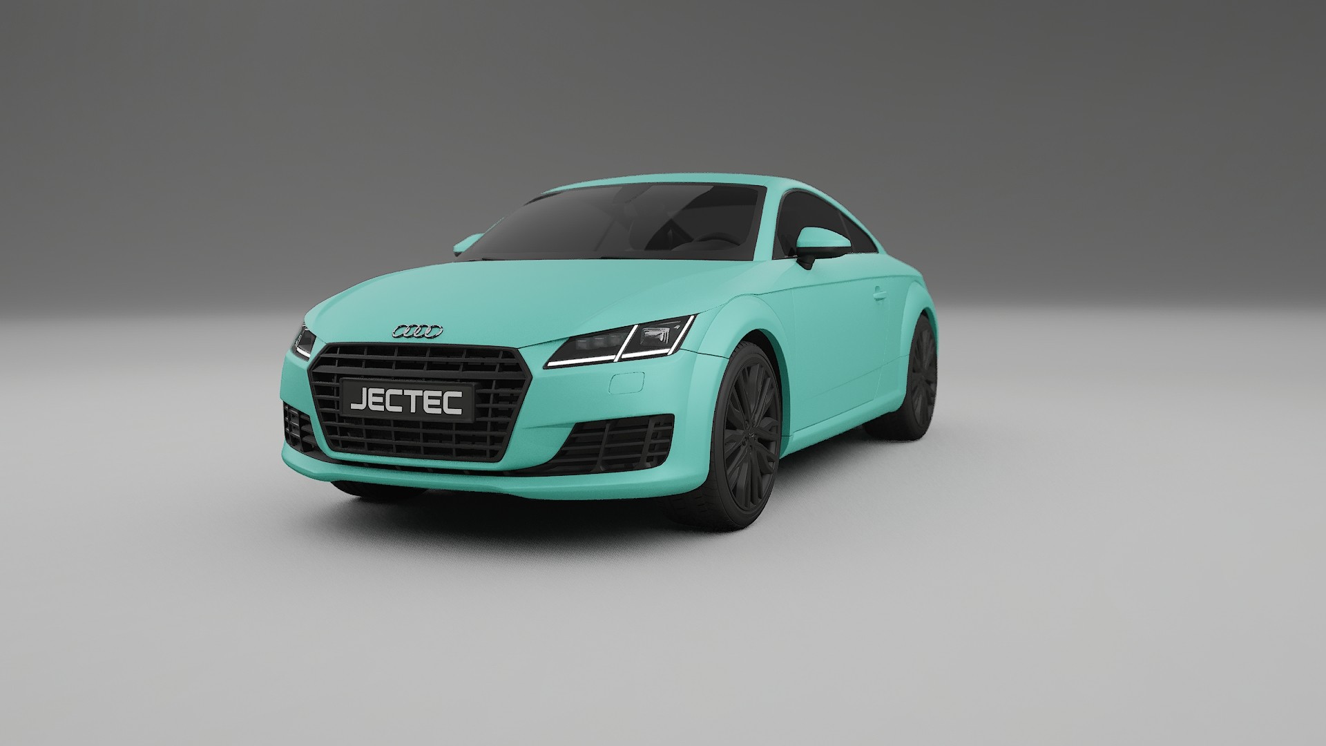 Audi TT Coupe 8S prefacelift pre LCI TPU Lackskyddsfilm | FROST Färgskiftande PPF – Komplett Förskuret Kit