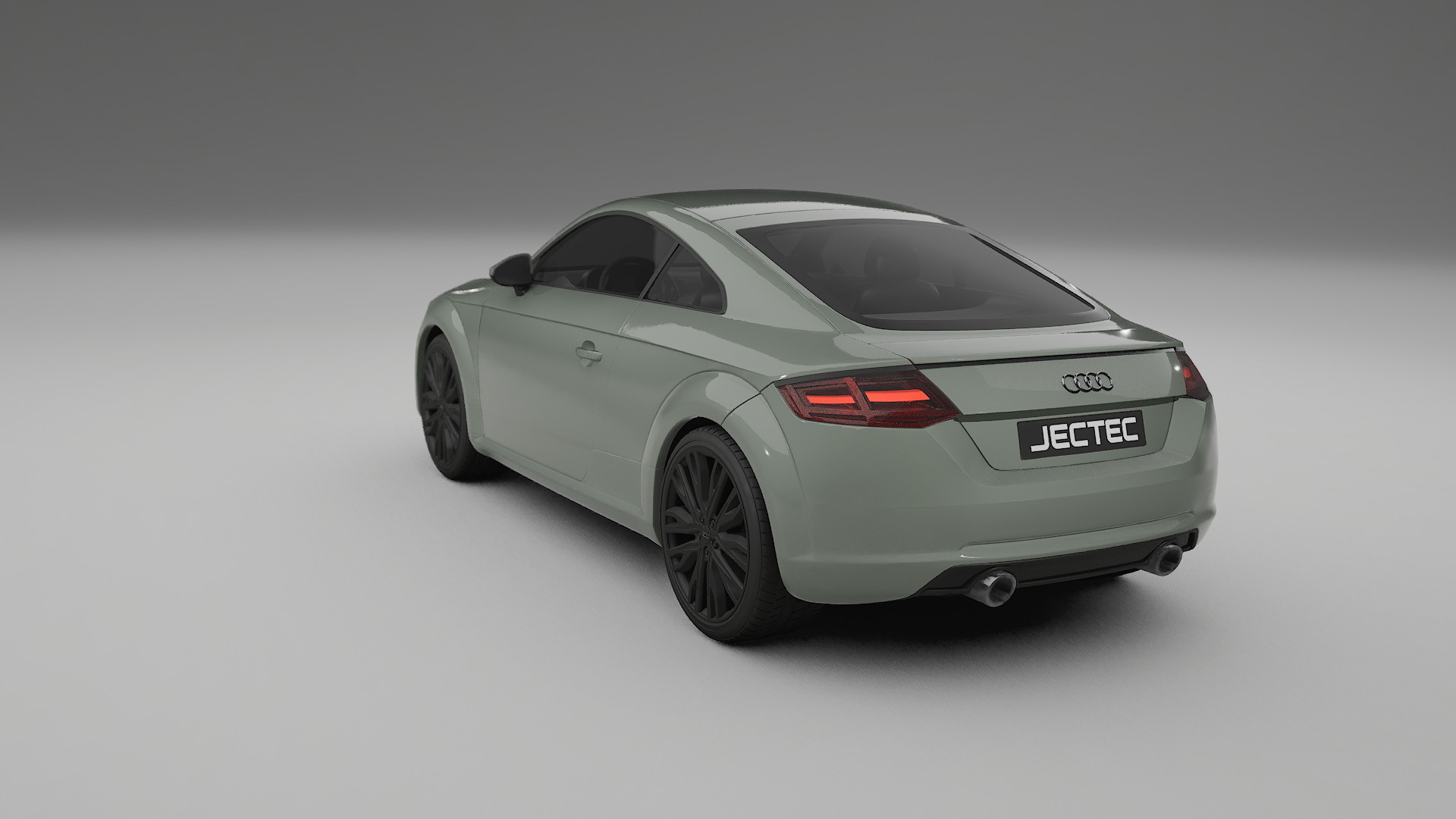 Audi TT Coupe 8S prefacelift pre LCI TPU Lackskyddsfilm | SLATE Färgskiftande PPF – Komplett Förskuret Kit