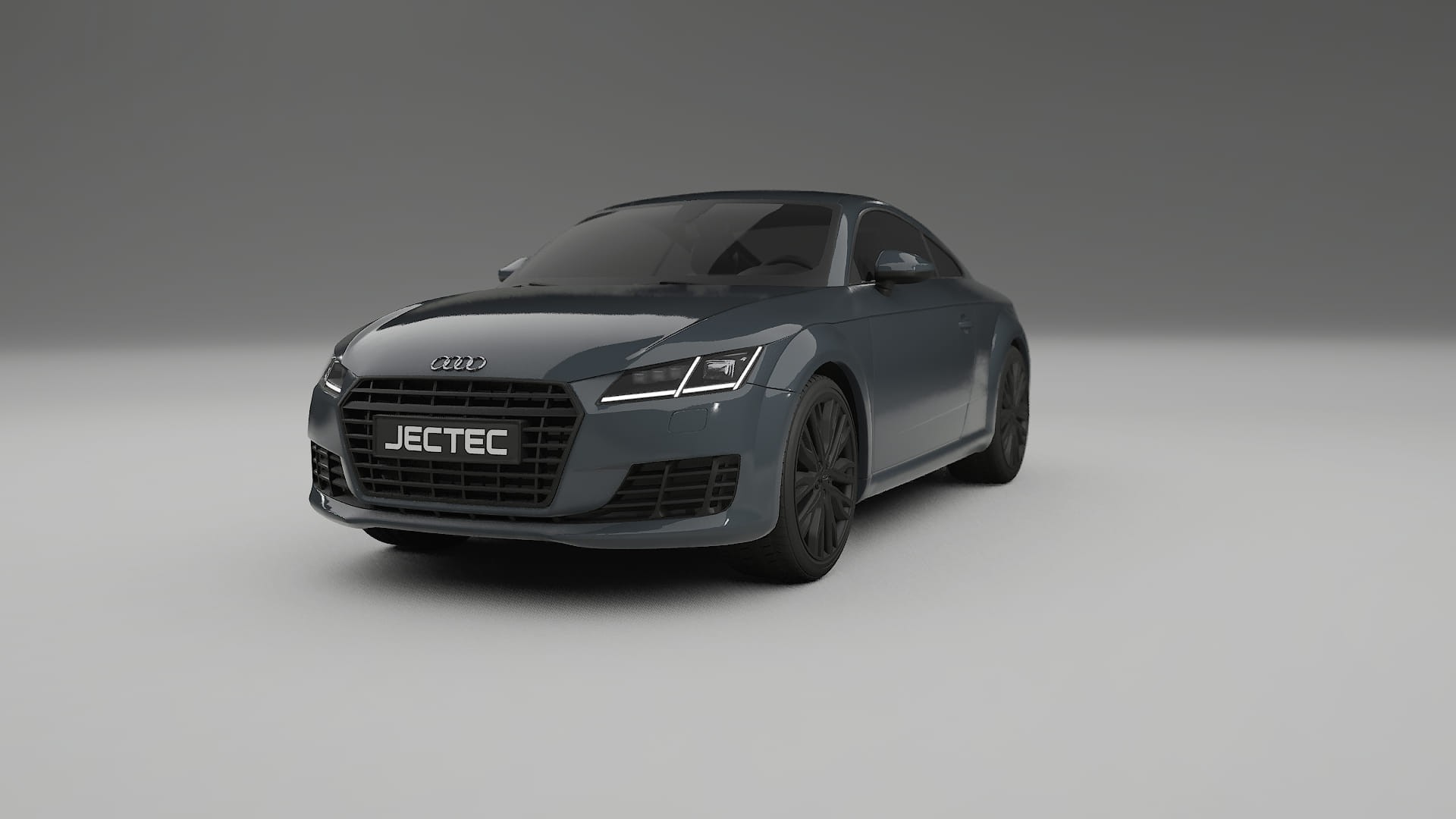 Audi TT Coupe 8S prefacelift pre LCI TPU Lackskyddsfilm | GRANITE Färgskiftande PPF – Komplett Förskuret Kit