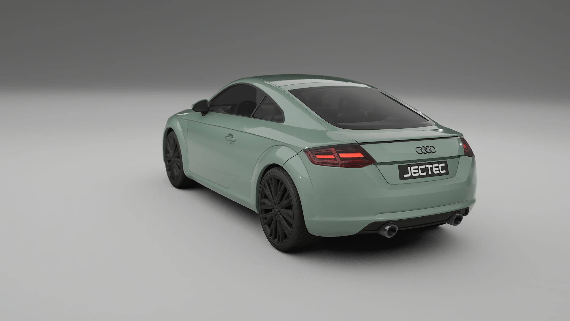 Audi TT Coupe 8S prefacelift pre LCI TPU Lackskyddsfilm | CINDER Färgskiftande PPF – Komplett Förskuret Kit