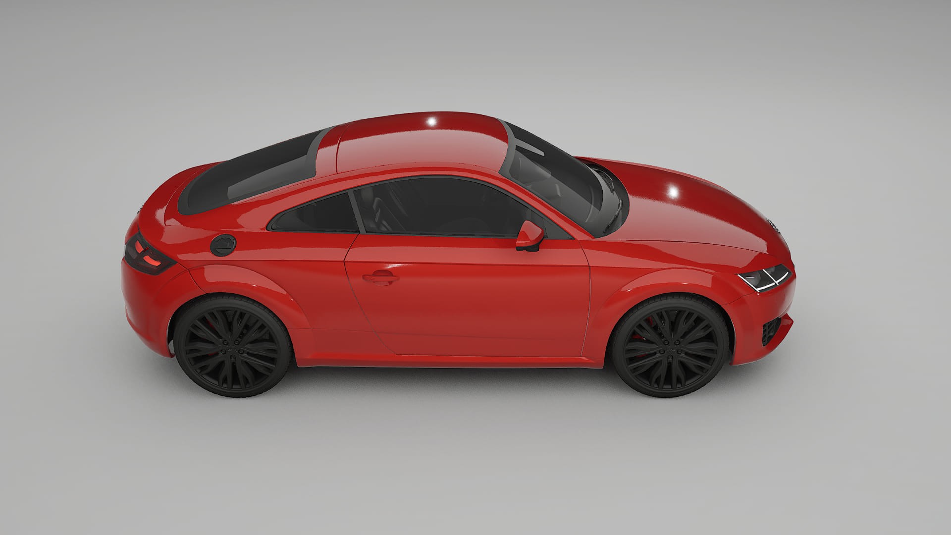 Audi TT Coupe 8S prefacelift pre LCI TPU Lackskyddsfilm | BLAZE Färgskiftande PPF – Komplett Förskuret Kit