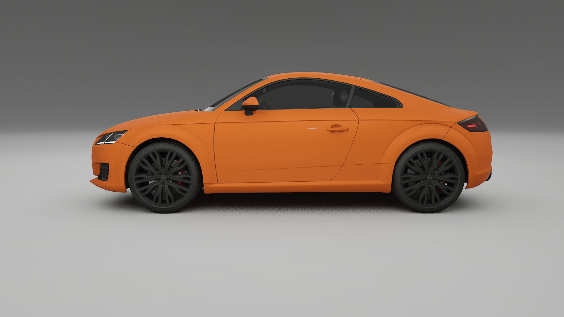 Audi TT Coupe 8S prefacelift pre LCI TPU Lackskyddsfilm | ROCKET Färgskiftande PPF – Komplett Förskuret Kit