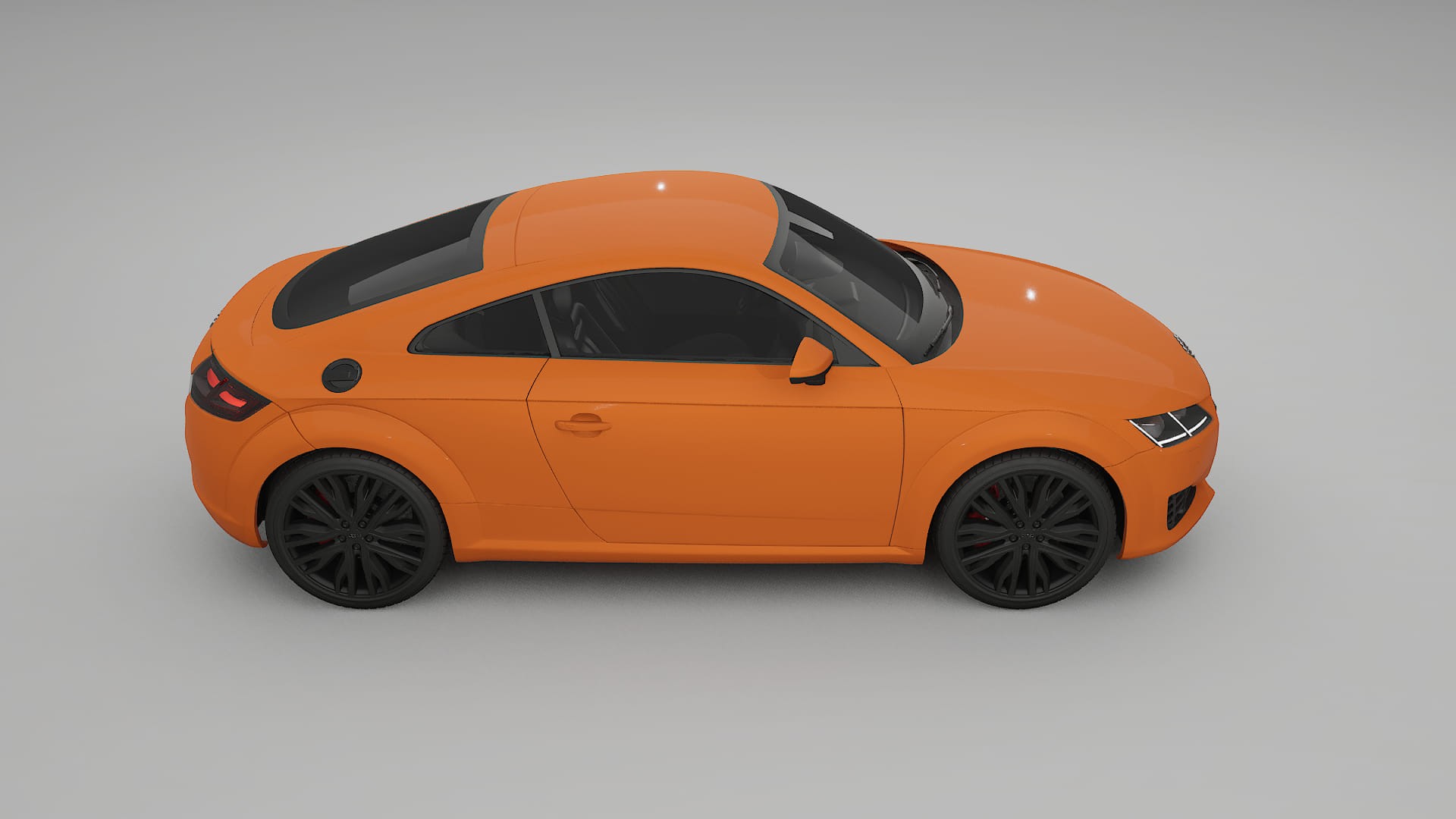 Audi TT Coupe 8S prefacelift pre LCI TPU Lackskyddsfilm | ROCKET Färgskiftande PPF – Komplett Förskuret Kit