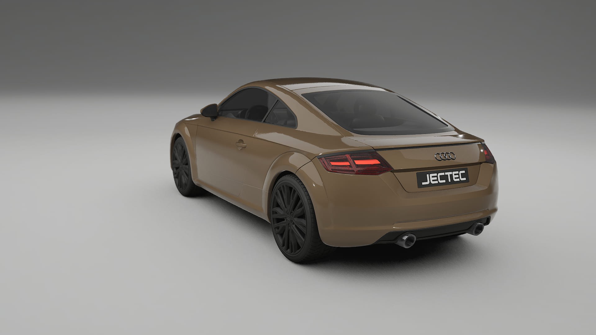 Audi TT Coupe 8S prefacelift pre LCI TPU Lackskyddsfilm | SAHARA Färgskiftande PPF – Komplett Förskuret Kit