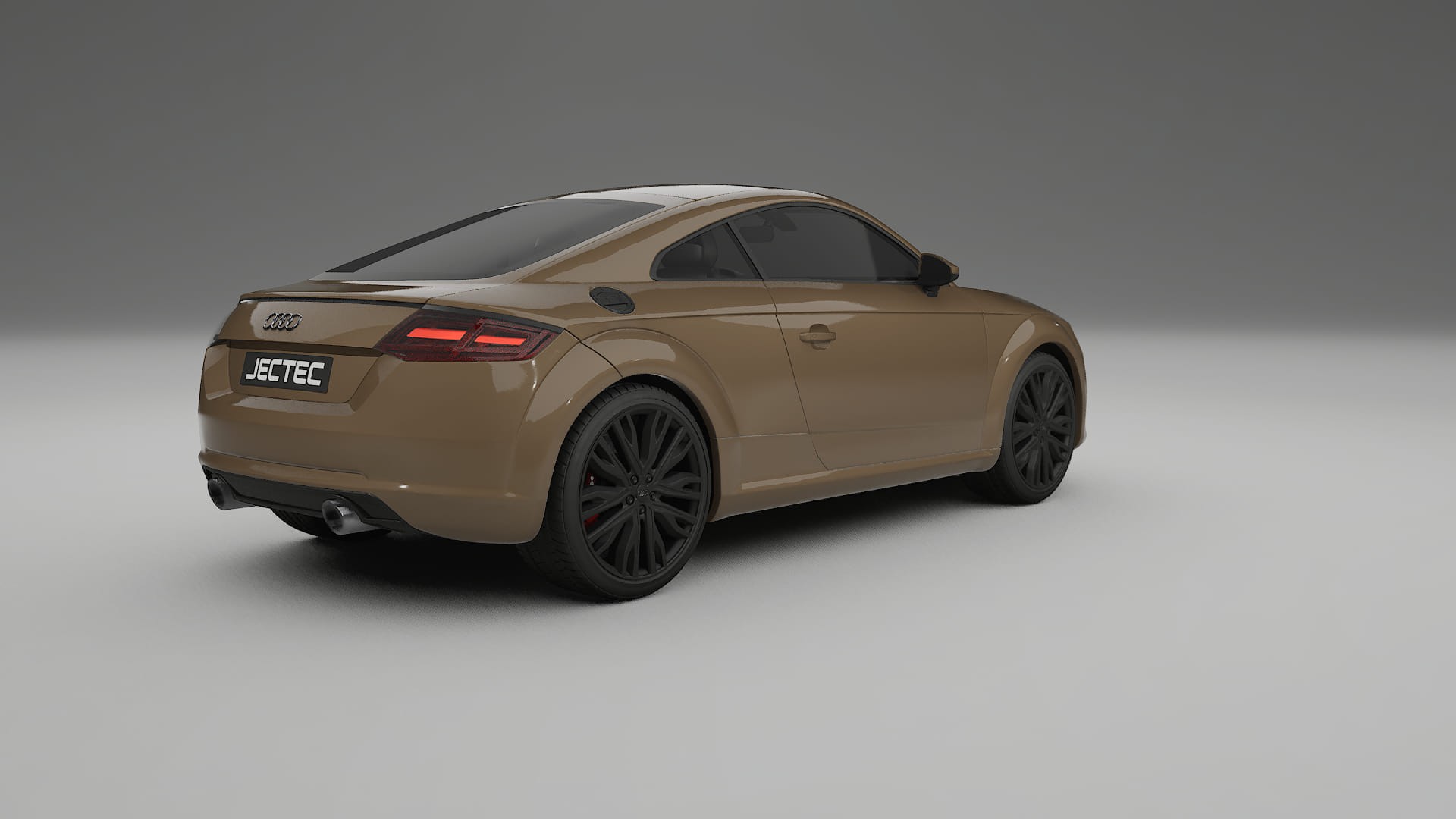 Audi TT Coupe 8S prefacelift pre LCI TPU Lackskyddsfilm | SAHARA Färgskiftande PPF – Komplett Förskuret Kit