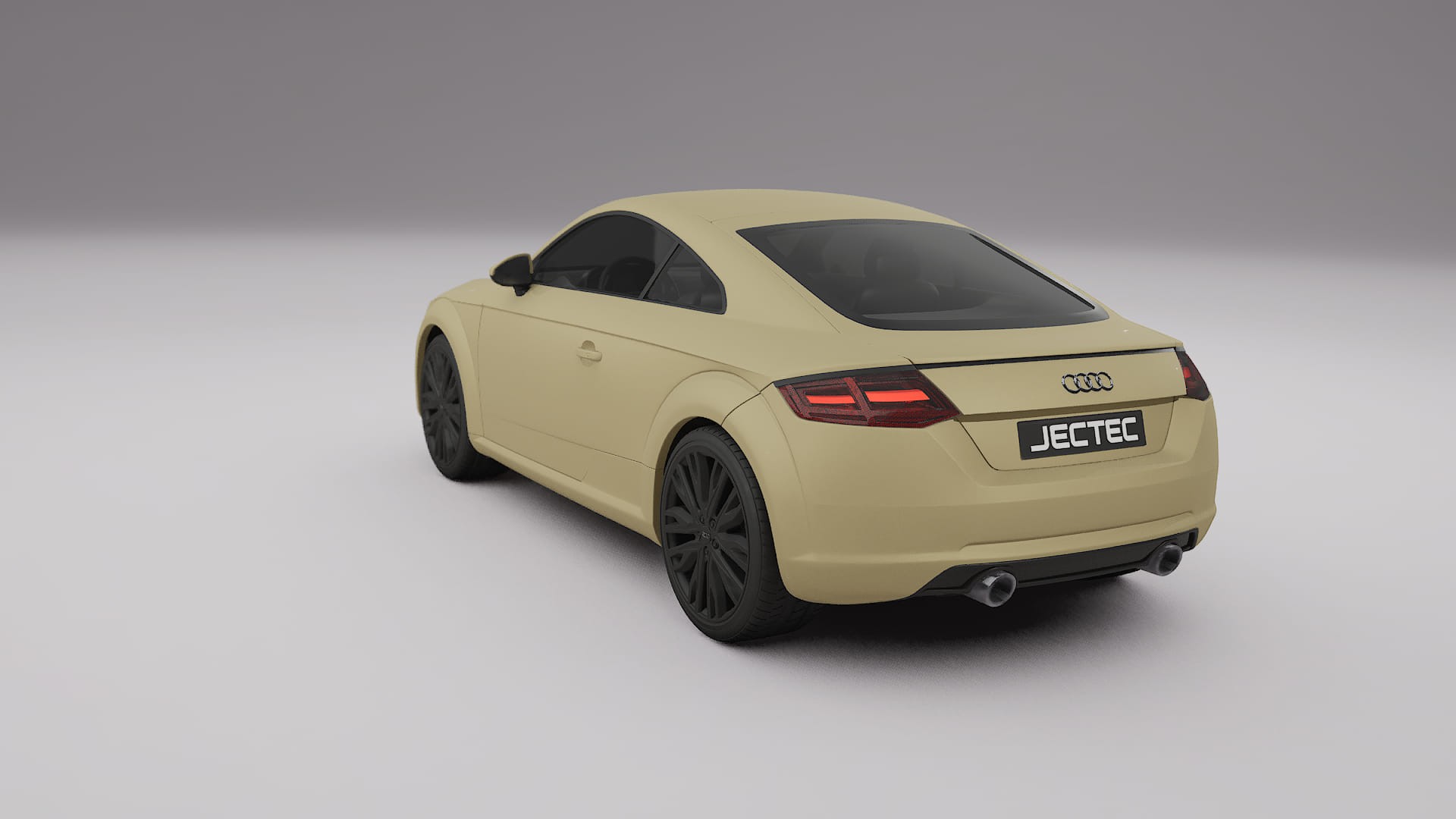 Audi TT Coupe 8S prefacelift pre LCI TPU Lackskyddsfilm | SAND Färgskiftande PPF – Komplett Förskuret Kit