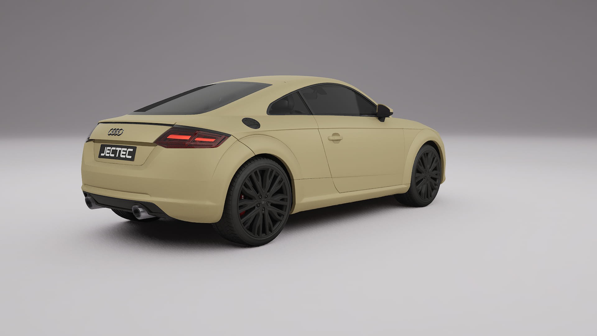 Audi TT Coupe 8S prefacelift pre LCI TPU Lackskyddsfilm | SAND Färgskiftande PPF – Komplett Förskuret Kit