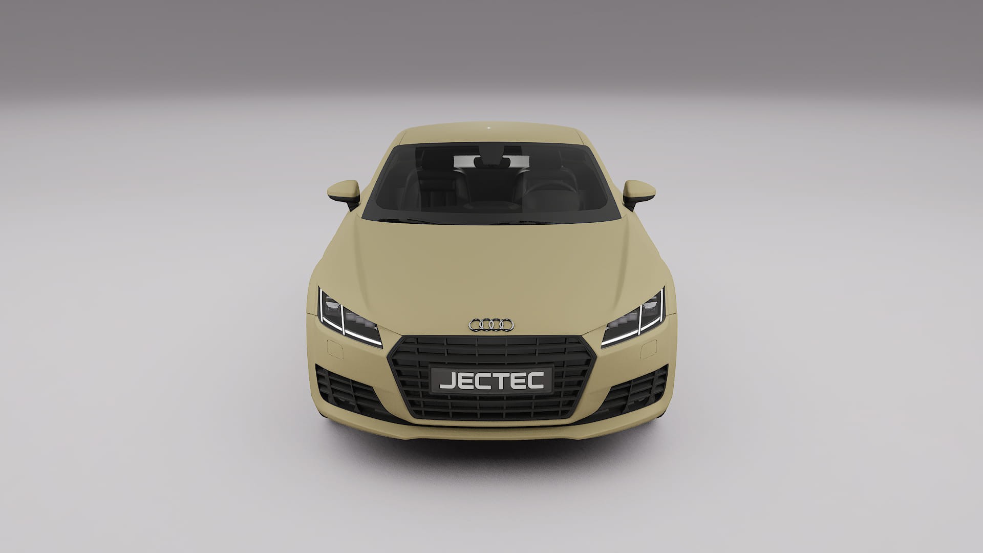 Audi TT Coupe 8S prefacelift pre LCI TPU Lackskyddsfilm | SAND Färgskiftande PPF – Komplett Förskuret Kit