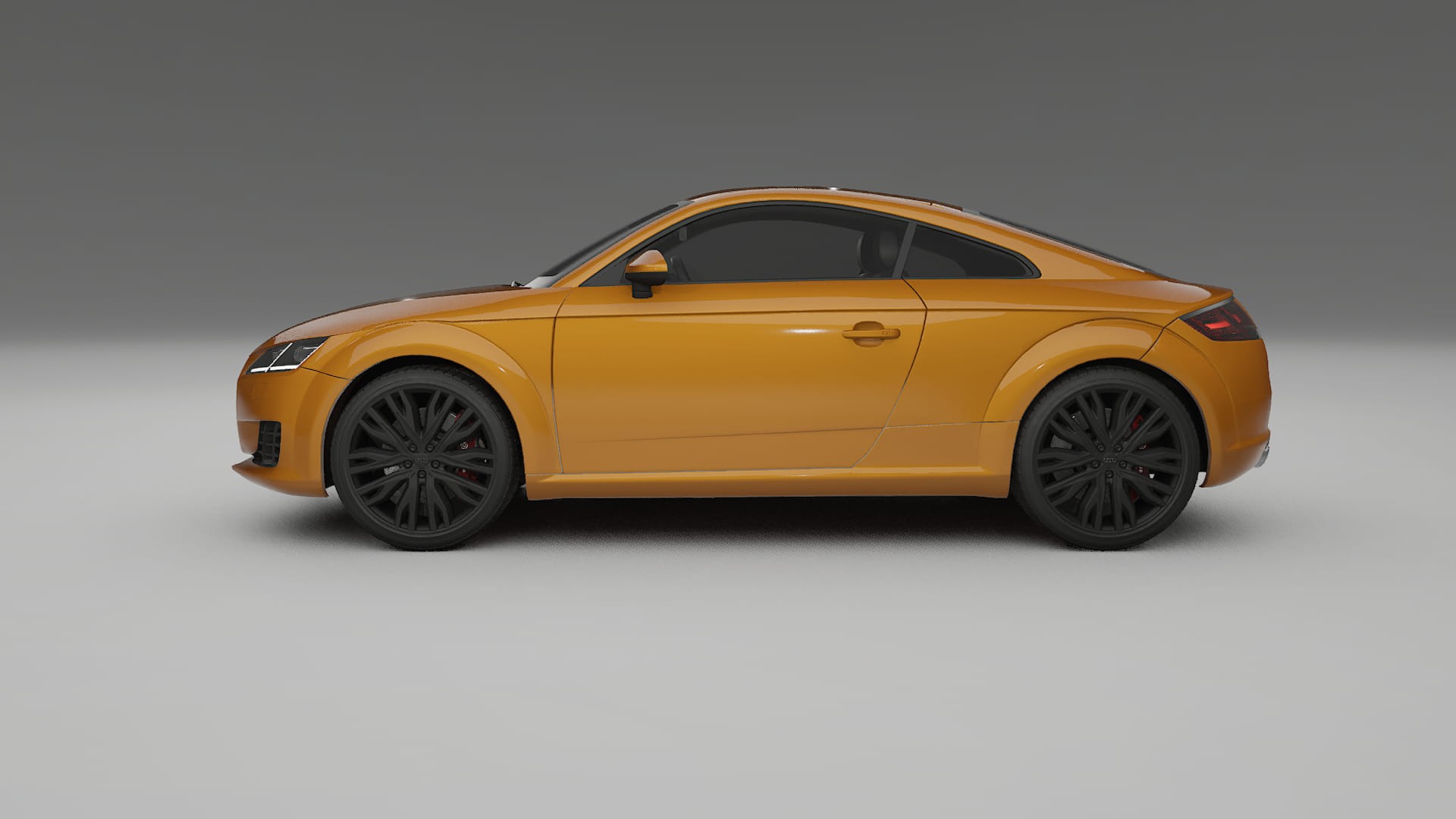 Audi TT Coupe 8S prefacelift pre LCI TPU Lackskyddsfilm | DAISY Färgskiftande PPF – Komplett Förskuret Kit
