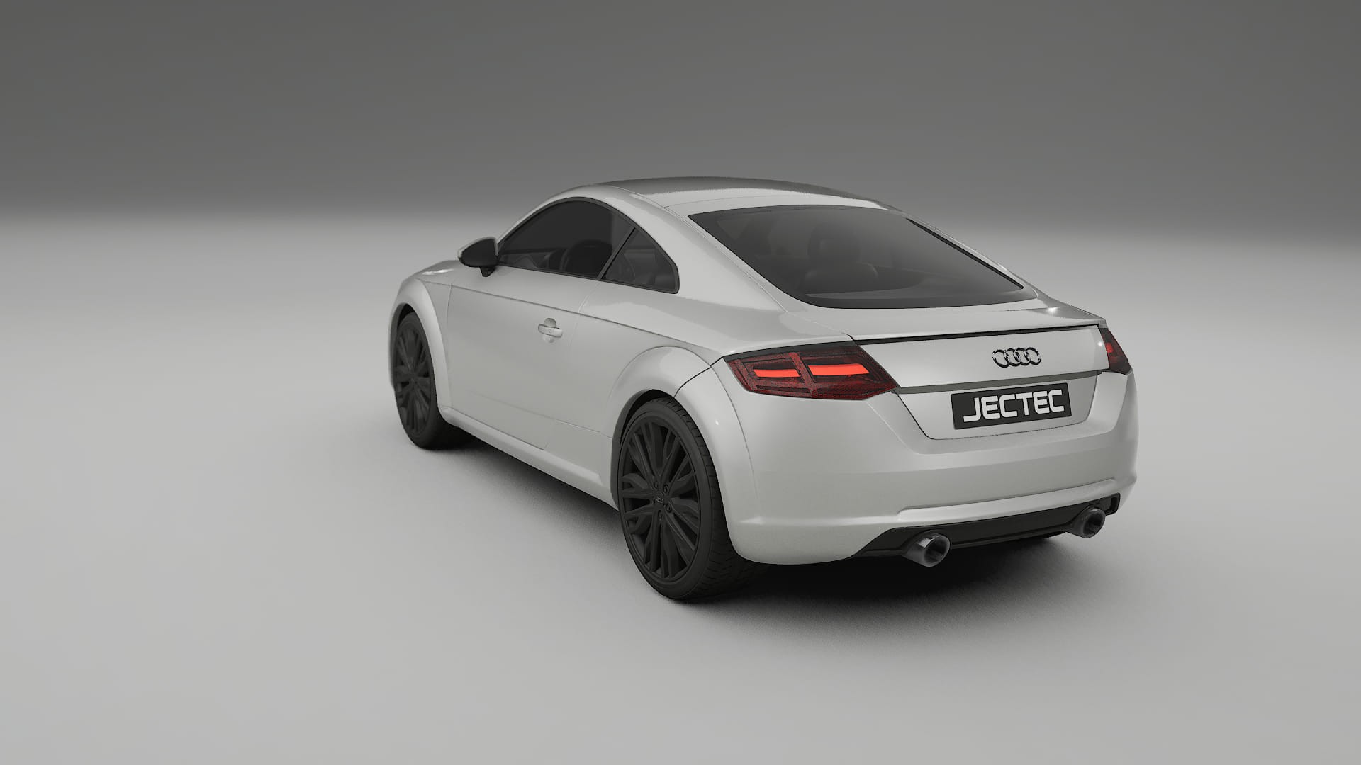 Audi TT Coupe 8S prefacelift pre LCI TPU Lackskyddsfilm | PEARL Färgskiftande PPF – Komplett Förskuret Kit