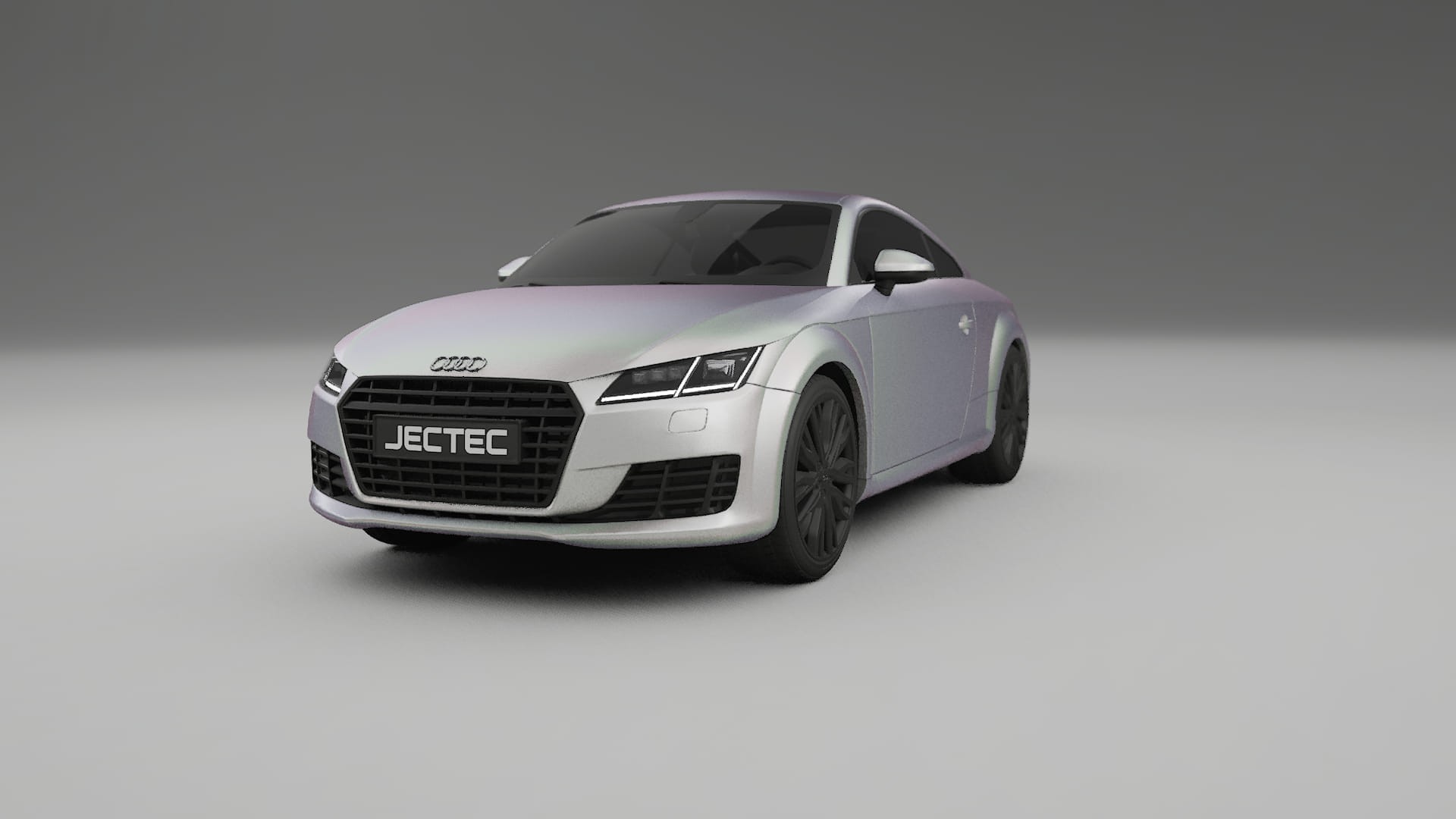 Audi TT Coupe 8S prefacelift pre LCI TPU Lackskyddsfilm | NEBULA Färgskiftande PPF – Komplett Förskuret Kit