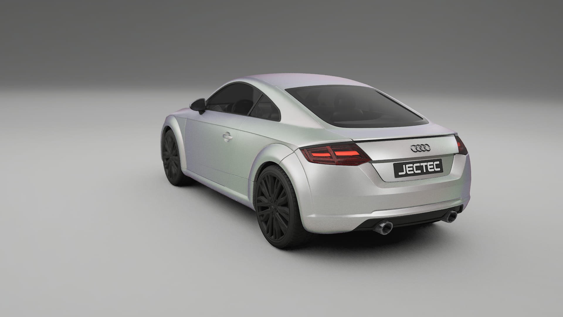 Audi TT Coupe 8S prefacelift pre LCI TPU Lackskyddsfilm | NEBULA Färgskiftande PPF – Komplett Förskuret Kit