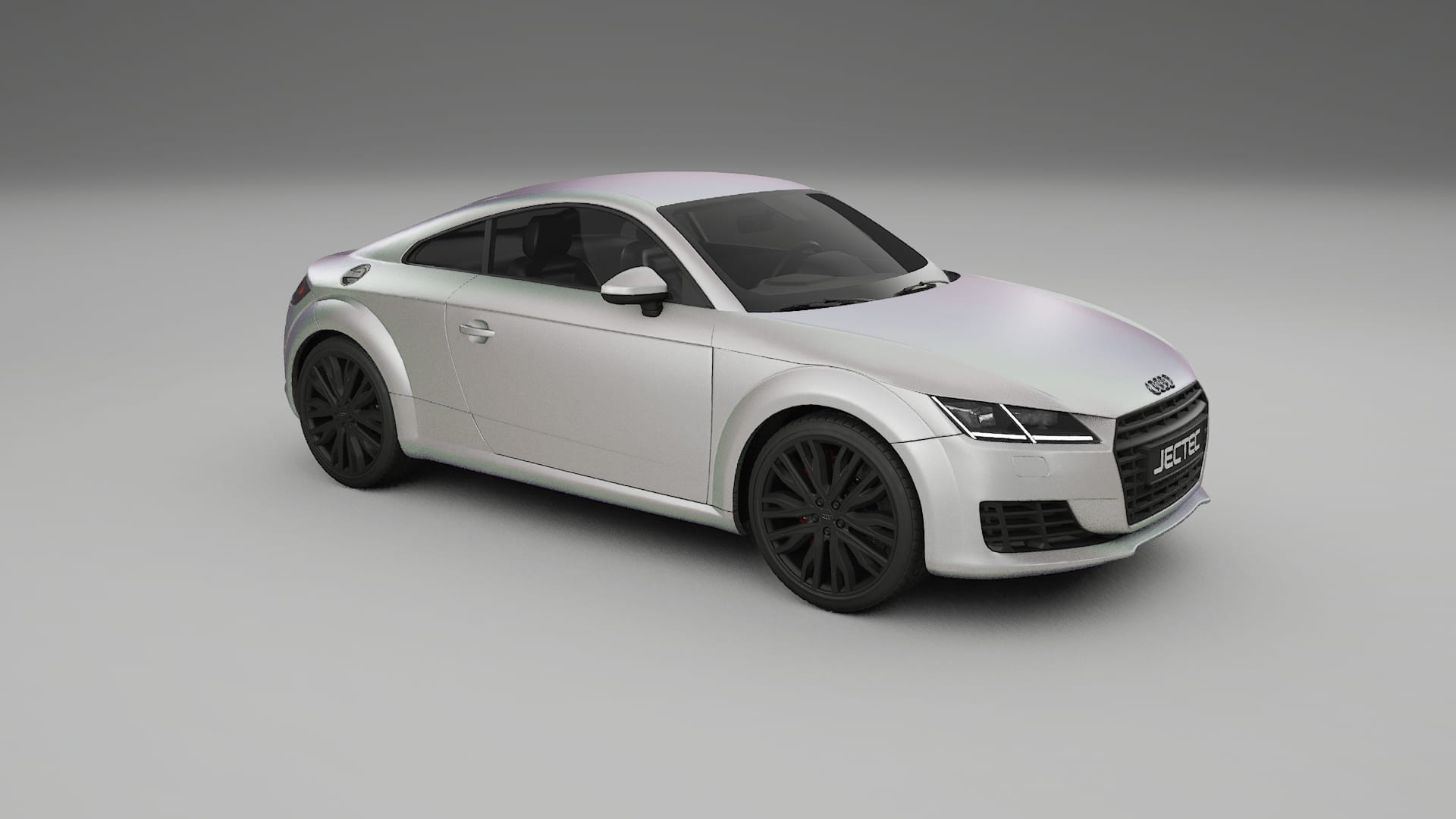 Audi TT Coupe 8S prefacelift pre LCI TPU Lackskyddsfilm | NEBULA Färgskiftande PPF – Komplett Förskuret Kit