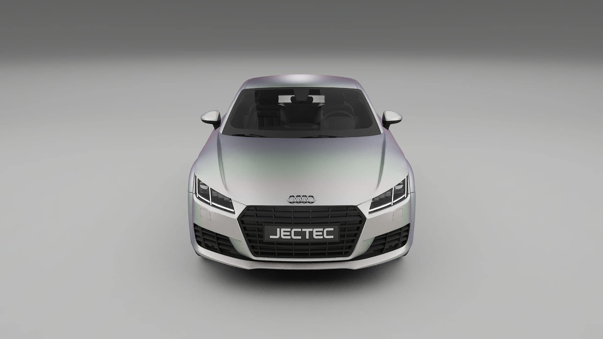 Audi TT Coupe 8S prefacelift pre LCI TPU Lackskyddsfilm | NEBULA Färgskiftande PPF – Komplett Förskuret Kit