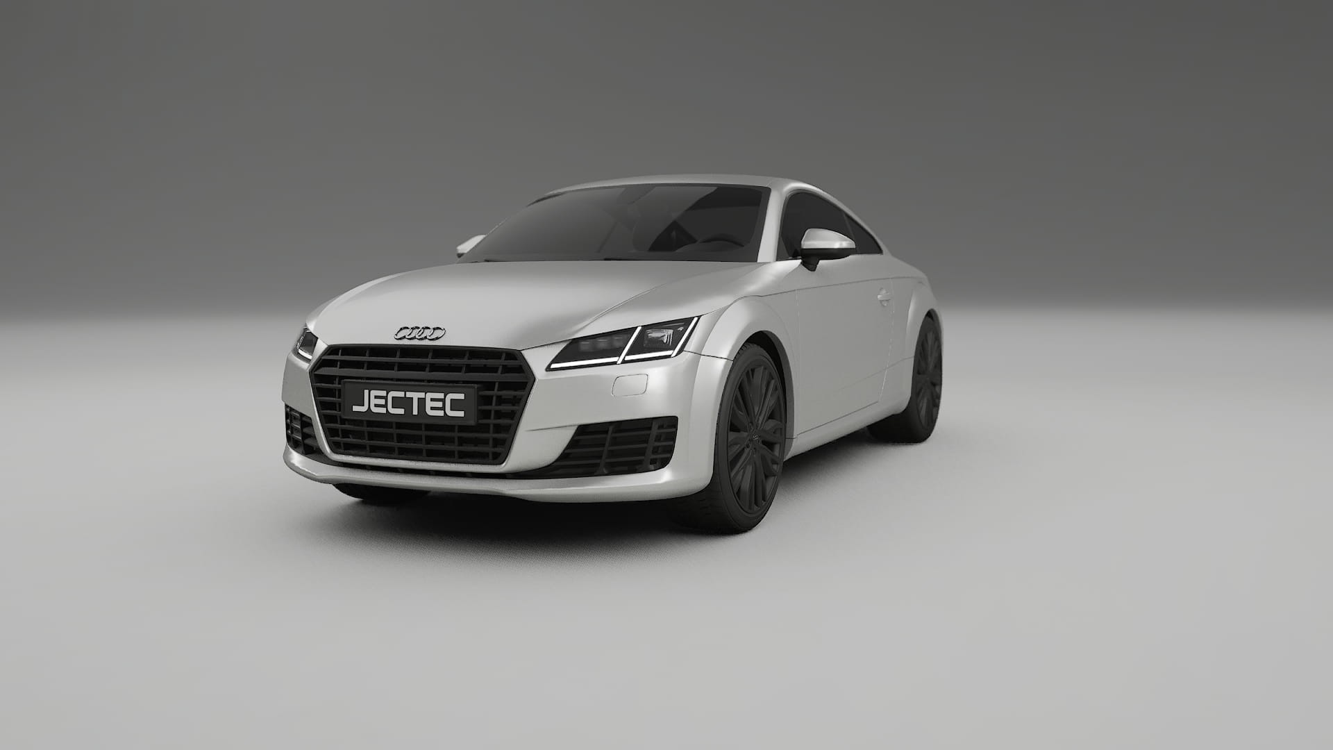 Audi TT Coupe 8S prefacelift pre LCI TPU Lackskyddsfilm | OPAL Färgskiftande PPF – Komplett Förskuret Kit