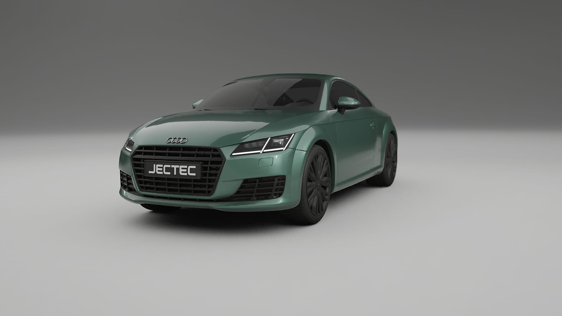 Audi TT Coupe 8S prefacelift pre LCI TPU Lackskyddsfilm | EVERGREEN Färgskiftande PPF – Komplett Förskuret Kit