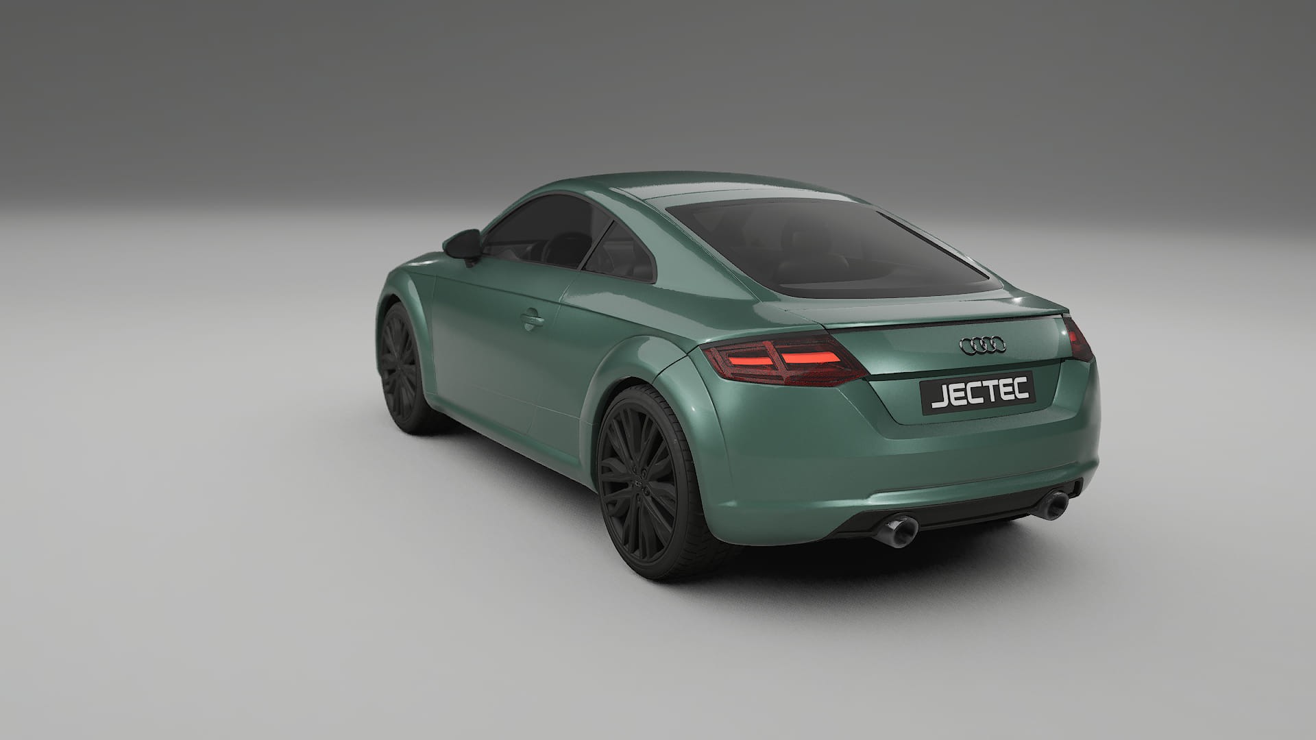 Audi TT Coupe 8S prefacelift pre LCI TPU Lackskyddsfilm | EVERGREEN Färgskiftande PPF – Komplett Förskuret Kit