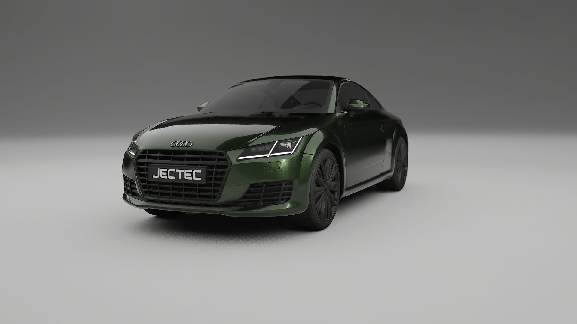 Audi TT Coupe 8S prefacelift pre LCI TPU Lackskyddsfilm | LAGOON Färgskiftande PPF – Komplett Förskuret Kit