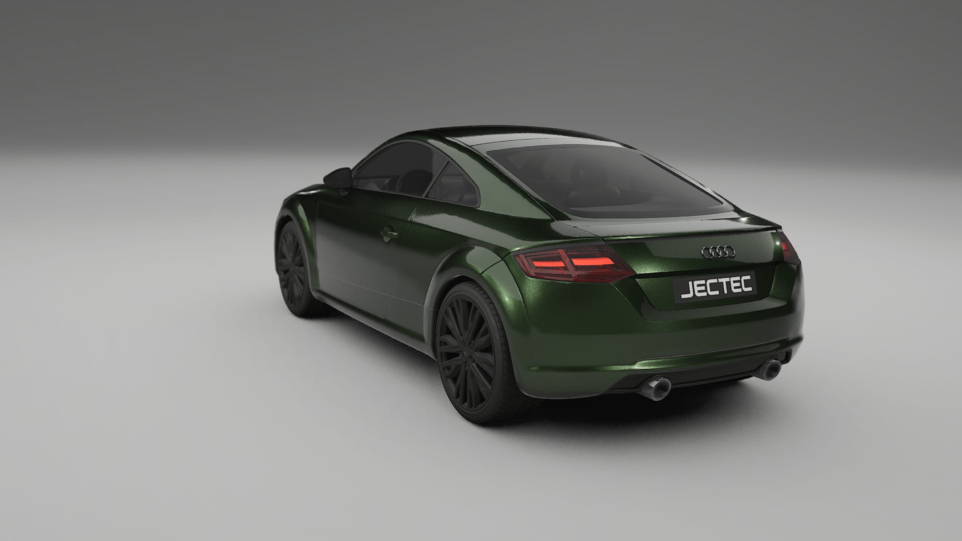 Audi TT Coupe 8S prefacelift pre LCI TPU Lackskyddsfilm | LAGOON Färgskiftande PPF – Komplett Förskuret Kit