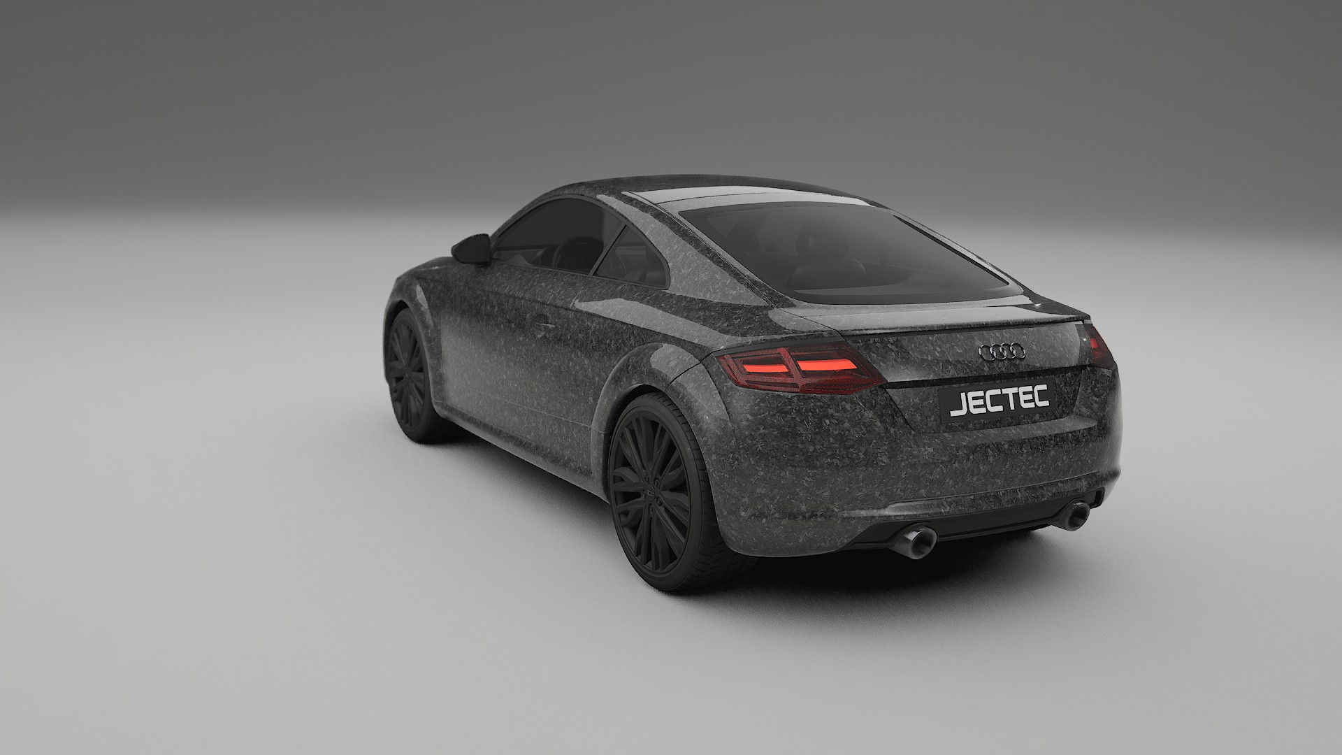 Audi TT Coupe 8S prefacelift pre LCI TPU Lackskyddsfilm | FORGED S Färgskiftande PPF – Komplett Förskuret Kit