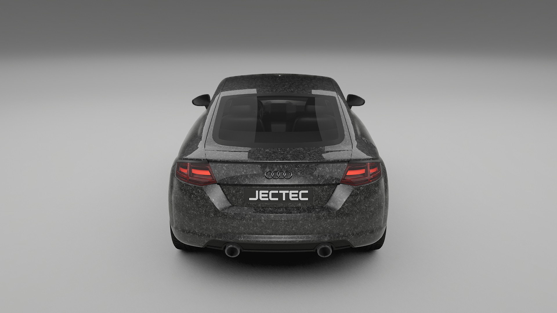 Audi TT Coupe 8S prefacelift pre LCI TPU Lackskyddsfilm | FORGED S Färgskiftande PPF – Komplett Förskuret Kit