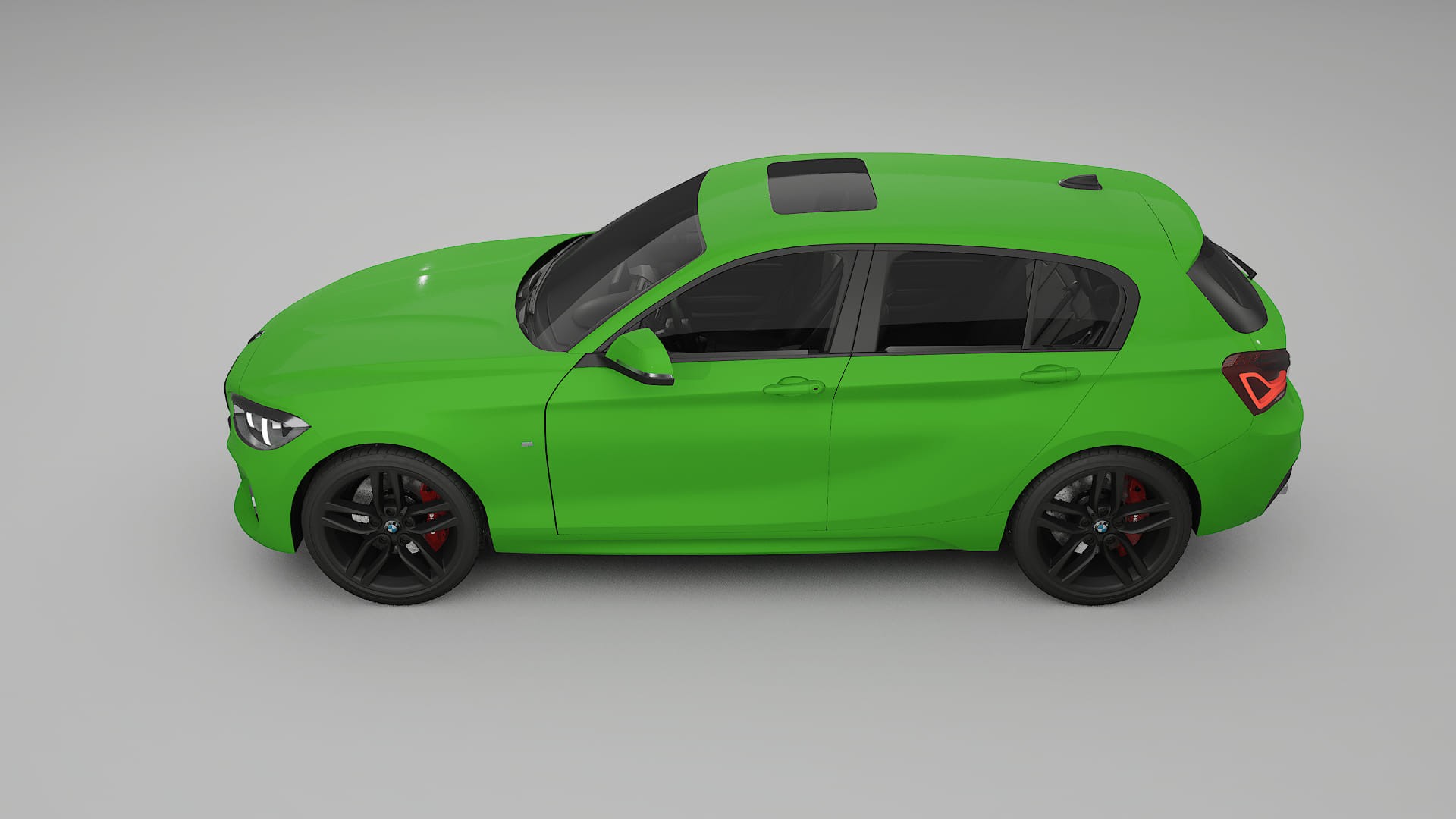 BMW 1 F20 facelift LCI TPU Lackskyddsfilm | VENOM Färgskiftande PPF – Komplett Förskuret Kit