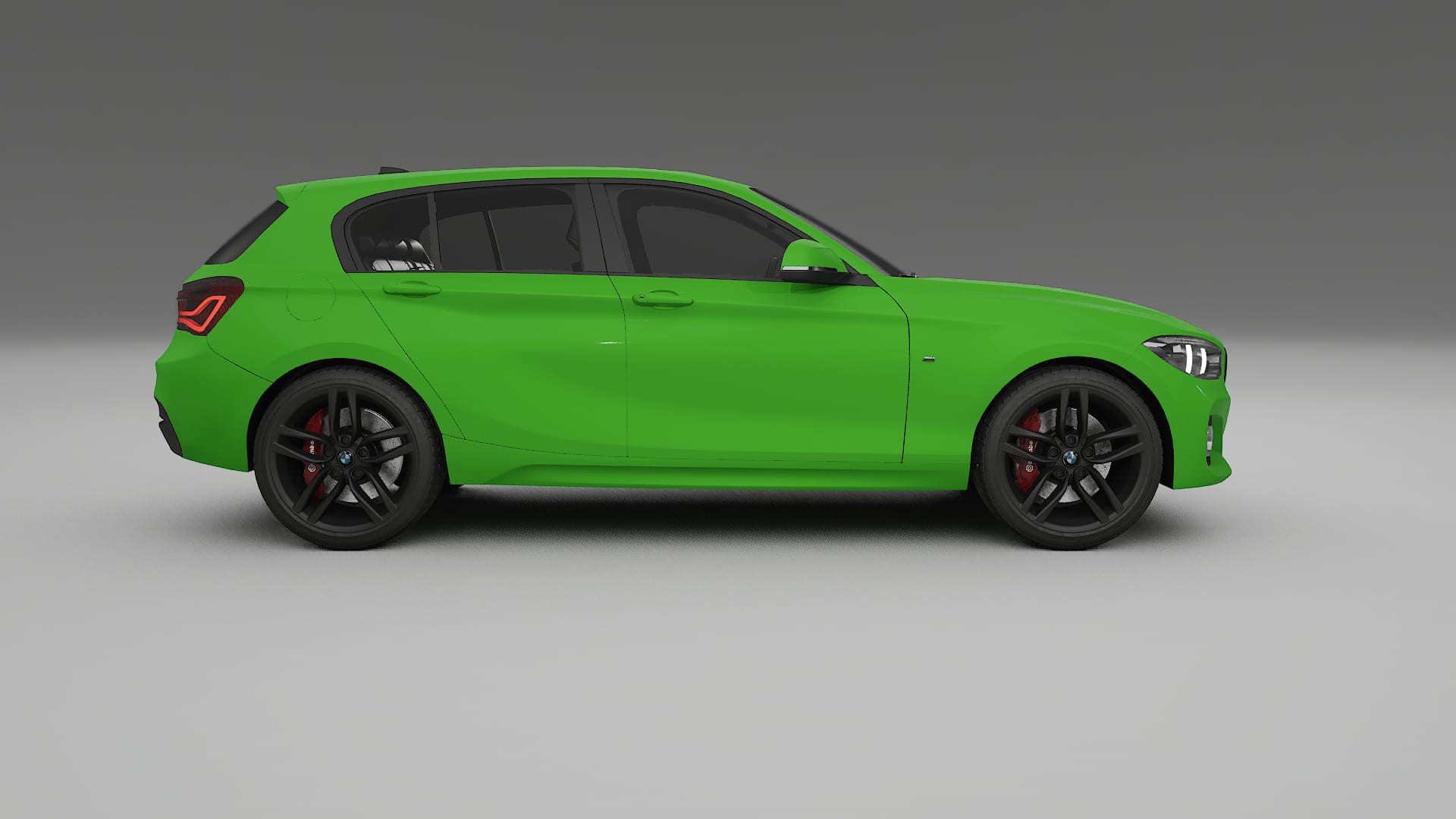 BMW 1 F20 facelift LCI TPU Lackskyddsfilm | VENOM Färgskiftande PPF – Komplett Förskuret Kit