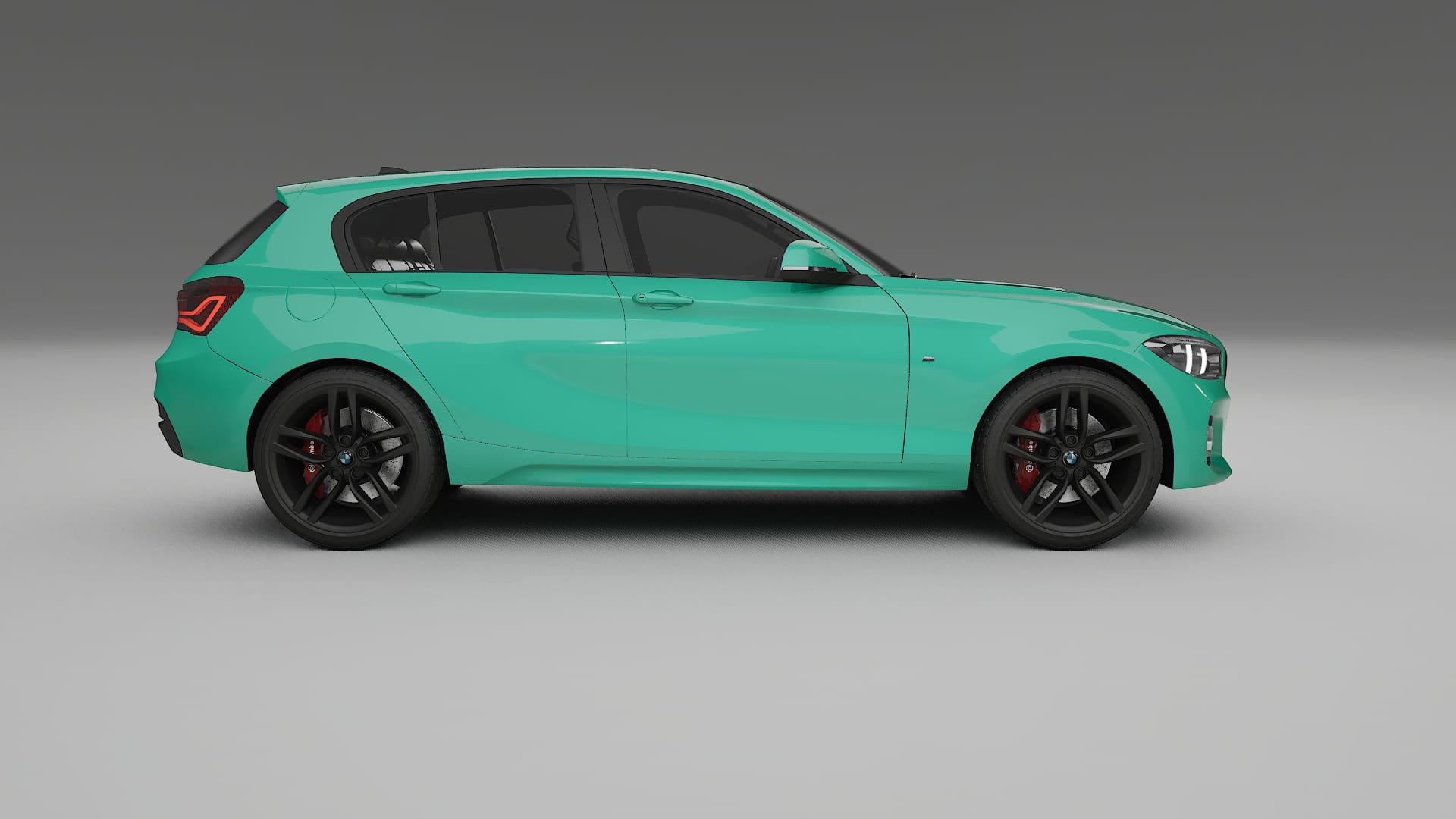 BMW 1 F20 facelift LCI TPU Lackskyddsfilm | JEWEL Färgskiftande PPF – Komplett Förskuret Kit