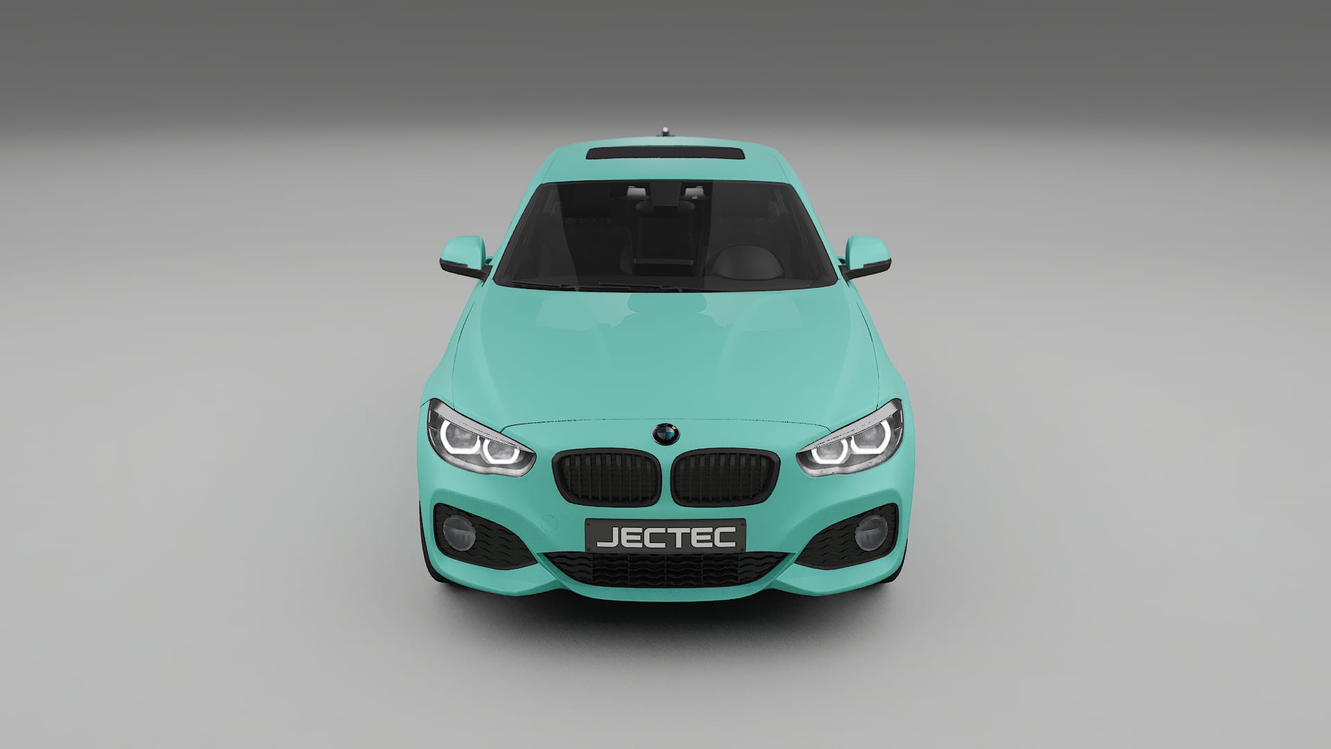 BMW 1 F20 facelift LCI TPU Lackskyddsfilm | FROST Färgskiftande PPF – Komplett Förskuret Kit