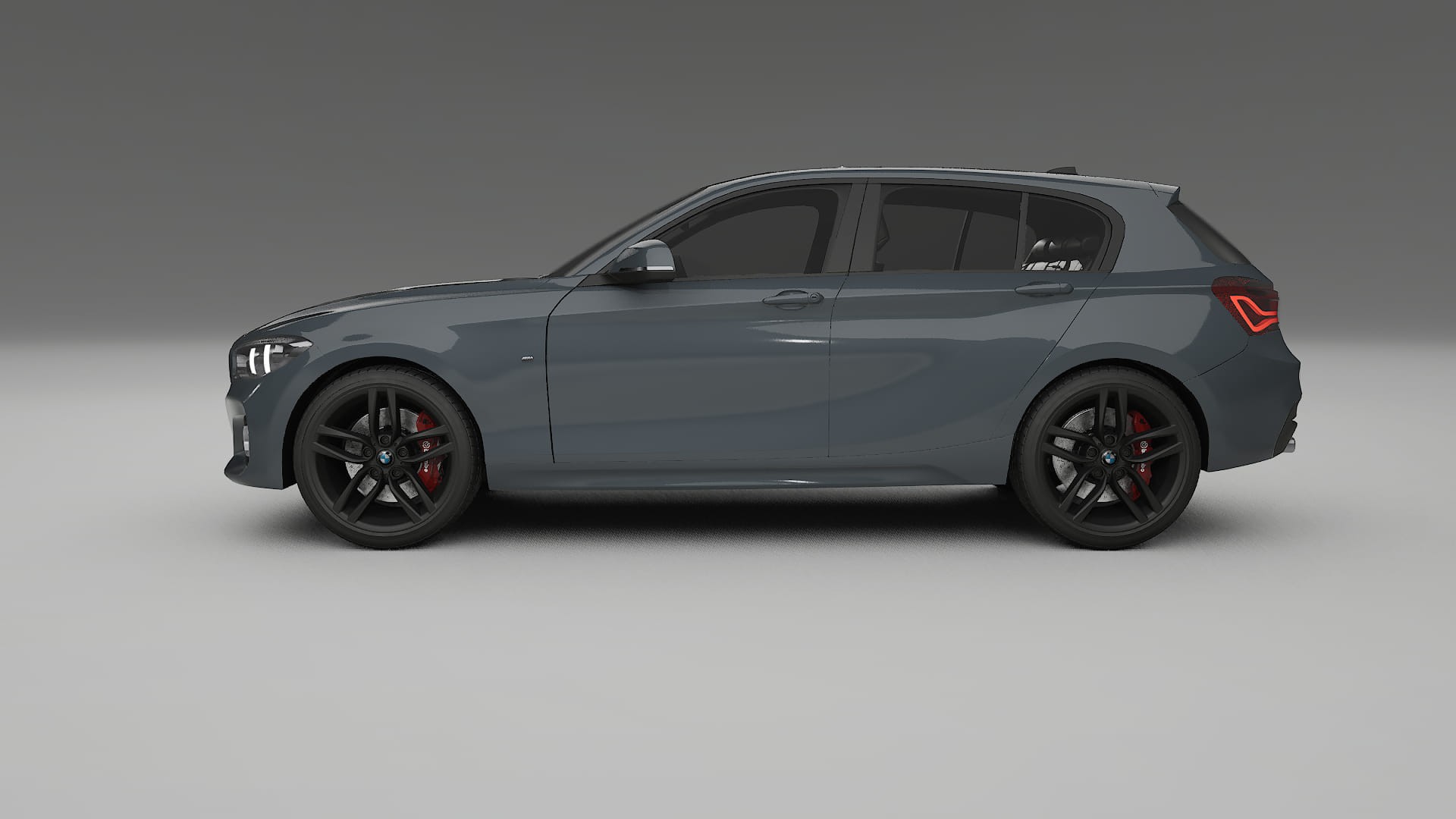 BMW 1 F20 facelift LCI TPU Lackskyddsfilm | GRANITE Färgskiftande PPF – Komplett Förskuret Kit