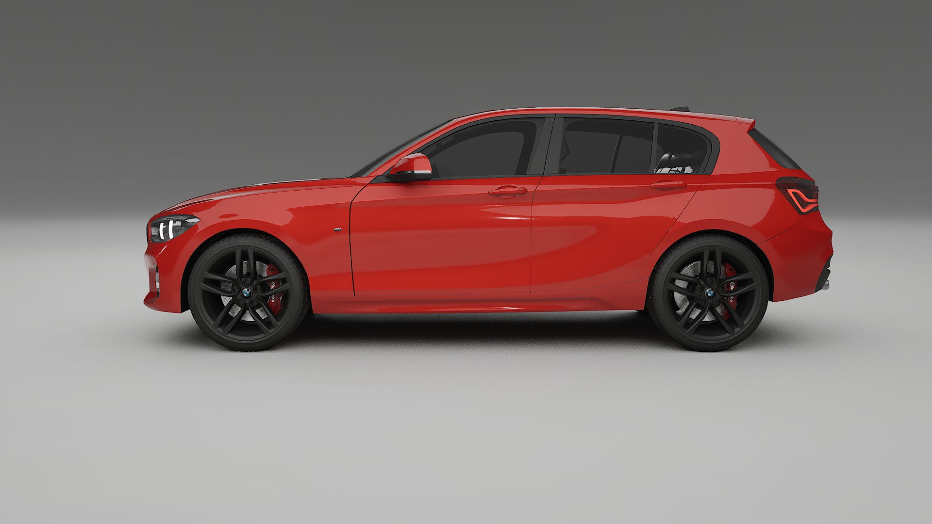 BMW 1 F20 facelift LCI TPU Lackskyddsfilm | BLAZE Färgskiftande PPF – Komplett Förskuret Kit