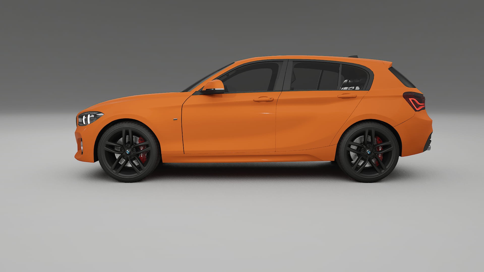 BMW 1 F20 facelift LCI TPU Lackskyddsfilm | ROCKET Färgskiftande PPF – Komplett Förskuret Kit