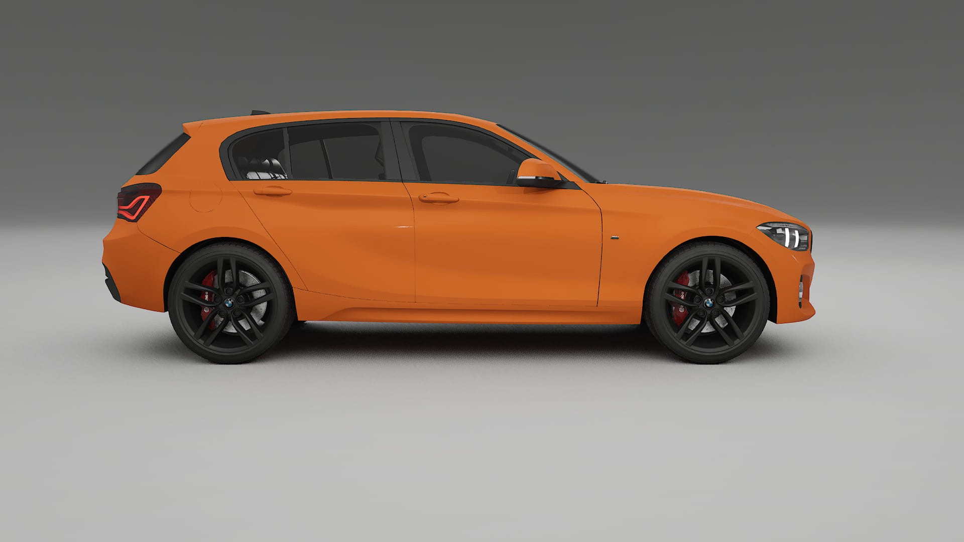 BMW 1 F20 facelift LCI TPU Lackskyddsfilm | ROCKET Färgskiftande PPF – Komplett Förskuret Kit